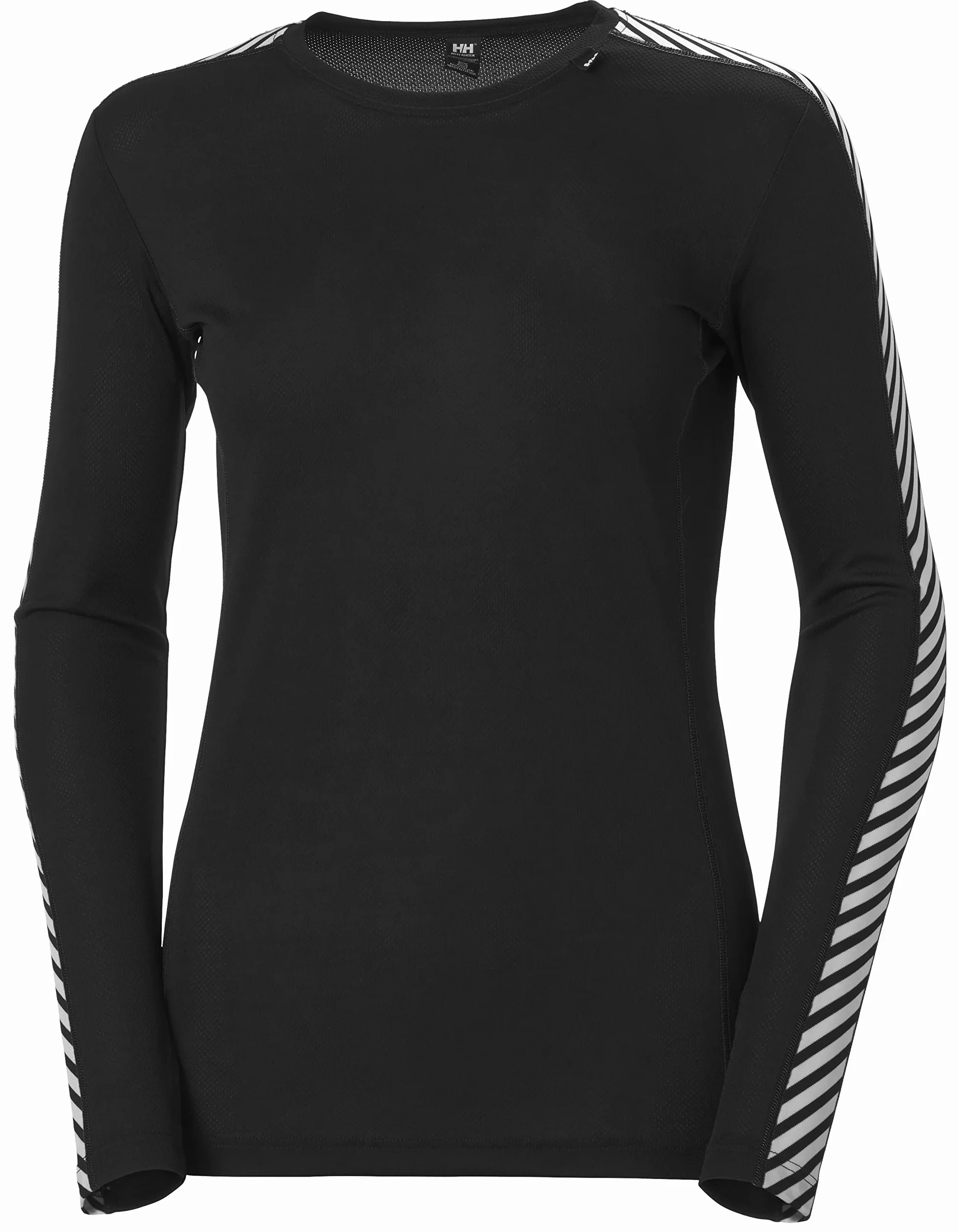 Helly-Hansen Kobiety W HH Lifa Crew Koszulka Termiczna, Czarny, X-S