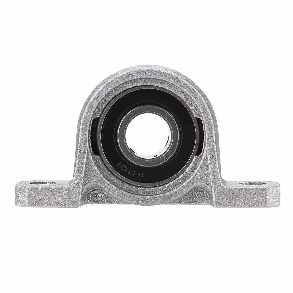 Yosoo Health Gear poduszka blokowa łożysko kulkowe, KP001 samonastawna kulkowa zamontowana poduszka łożysko blokowe, otwór 12 mm, solidna podstawa
