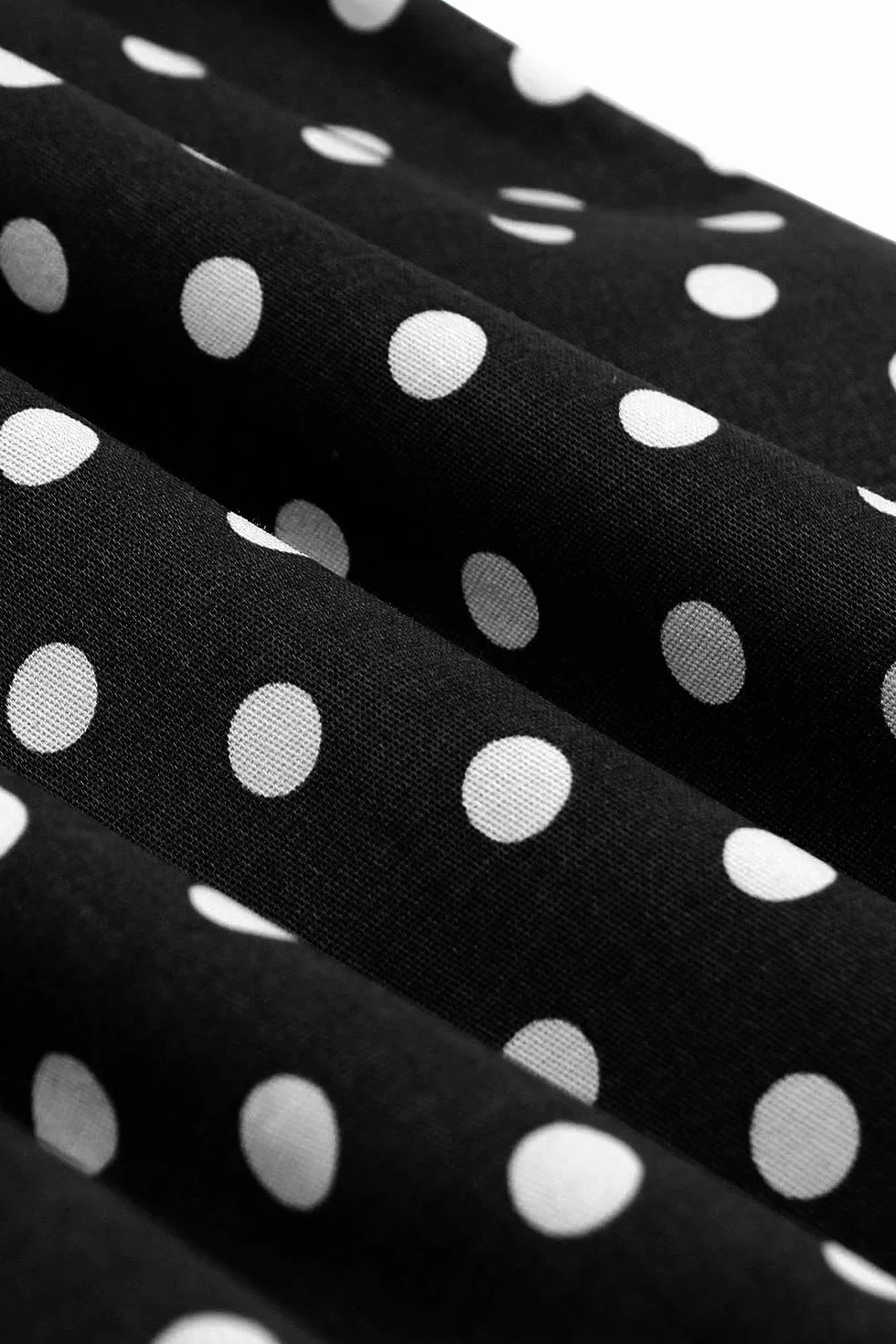 Axoe Sukienka damska w stylu lat 50., Audrey Hepburn, styl vintage, rockabilly, koktajlowa, na imprezę, w groszki