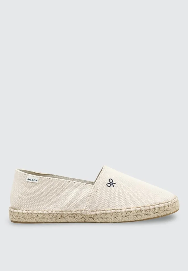 SILBON 10114 Flat ESPADRILLES Mężczyźni