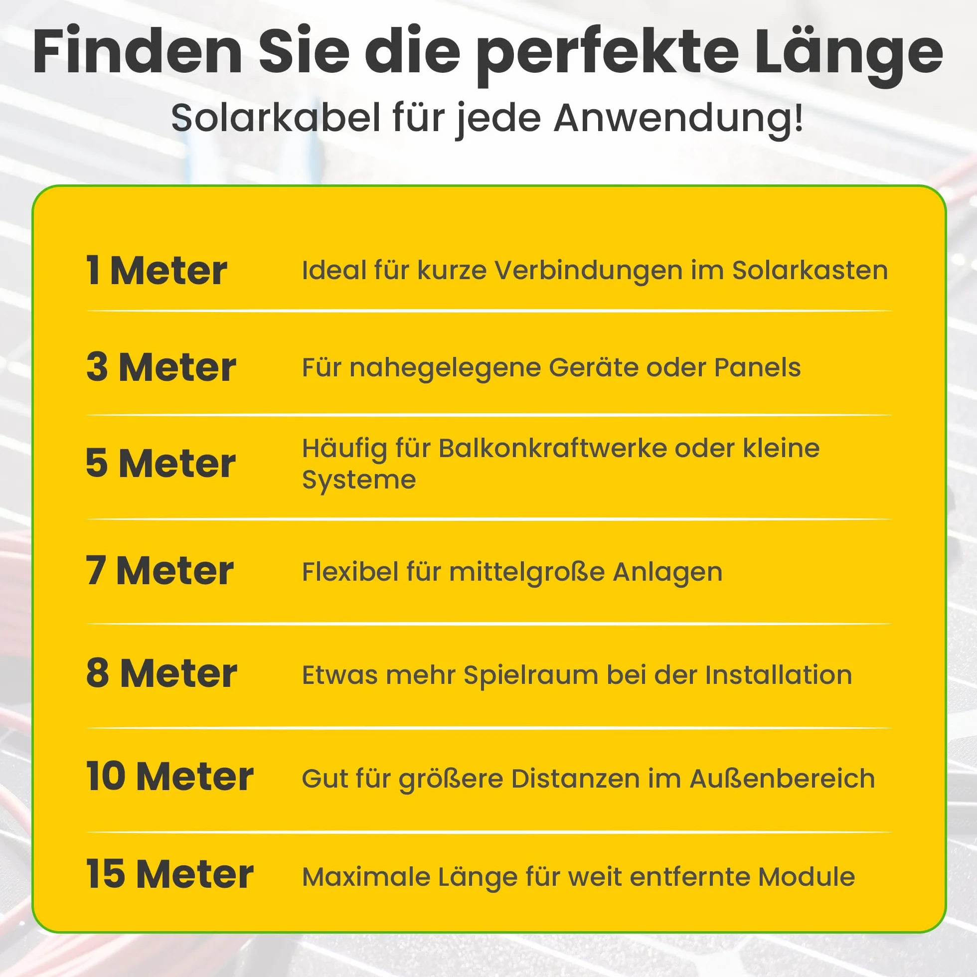 Offgridtec 1 m 4 mm² profesjonalny kabel połączeniowy z wtyczką PV