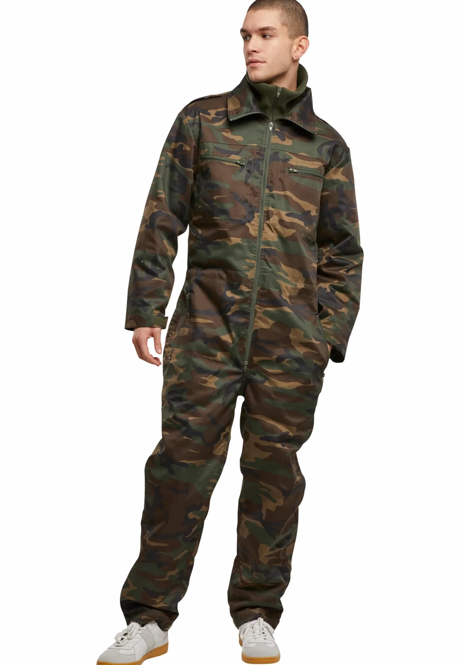 Brandit Tank Suit, ciepły, różne warianty kolorystyczne, rozmiary od S do 3XL, Woodland, XL
