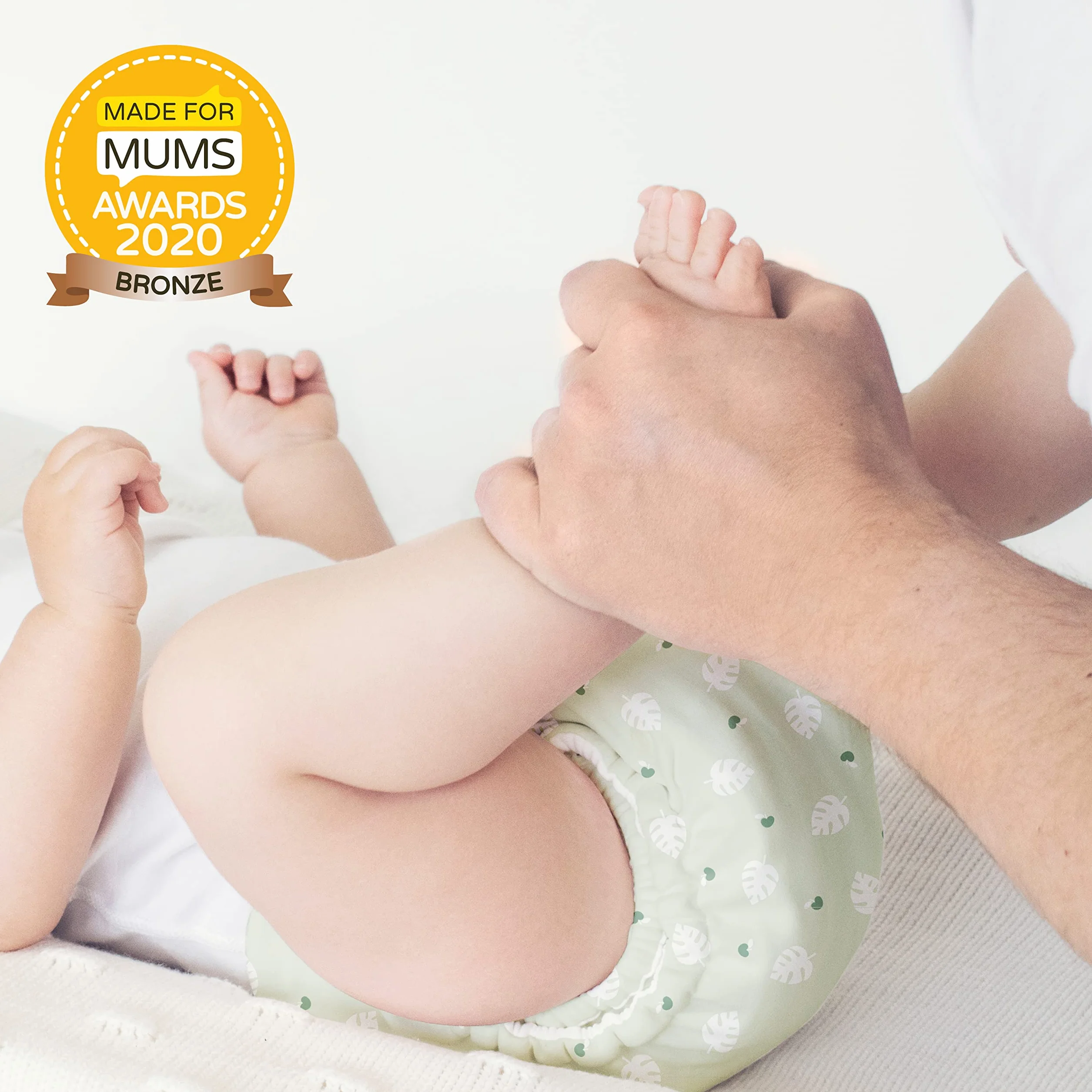 Bambino Mio, wielorazowe chusteczki, 10-pak, chmurki