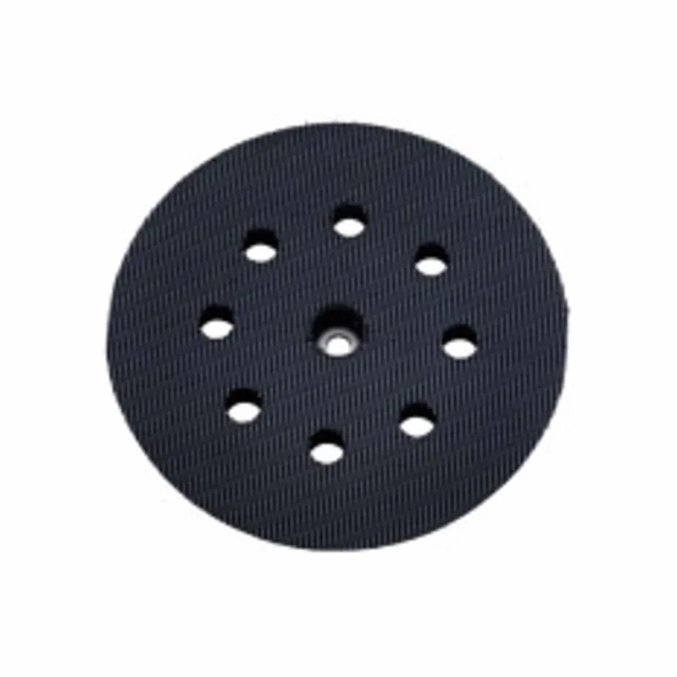 Metabo Talerz podporowy 125 mm, perforowany, wersja miękka, z rzepem, do SXE 325 Intec/ 425, do przyczepnych arkuszy szlifierskich (631220000) Średnica: 125 mm, Twardość: miękka, wersja: perforowana