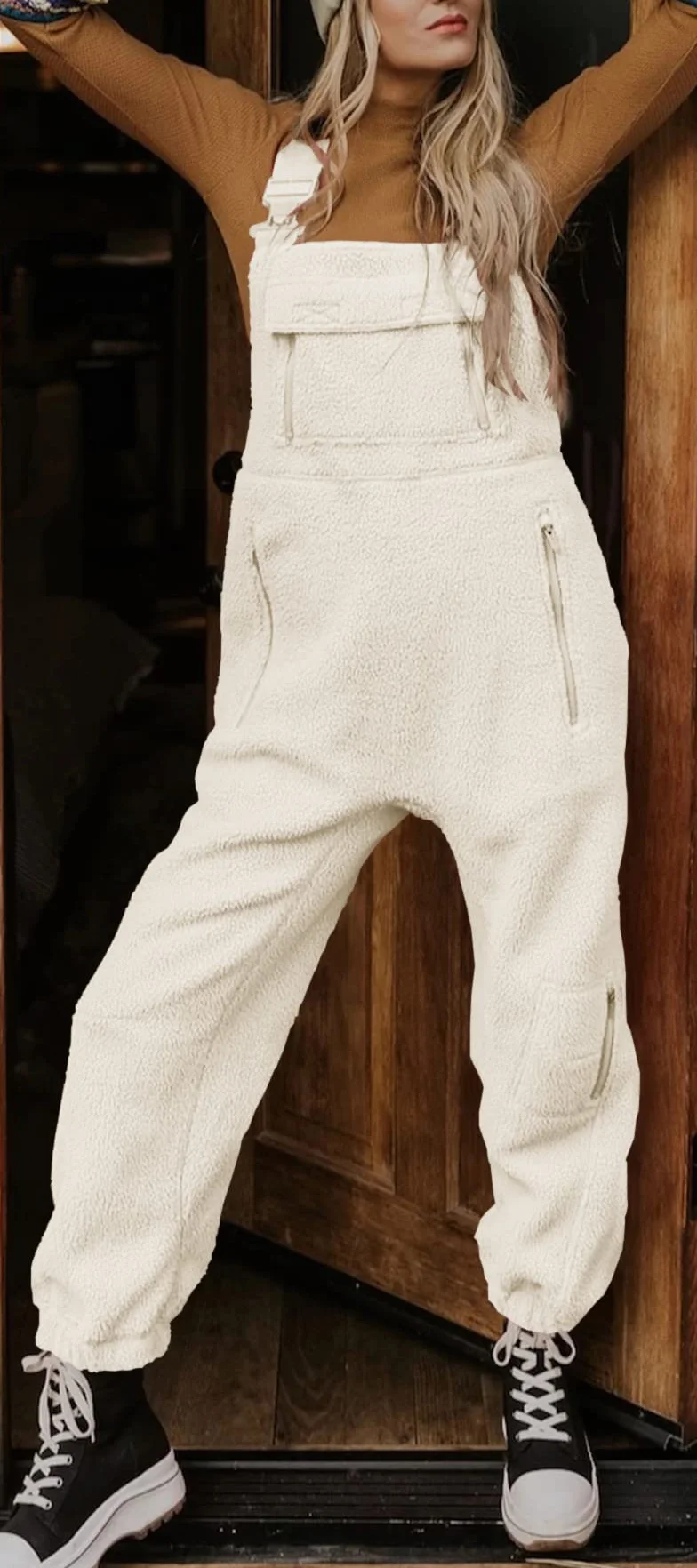 Ebifin Nowoczesny Kobiety Ebifin Fleece Overalls