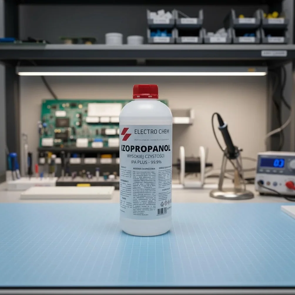 Izopropanol Electro Chem 99,9% - IPA 1L - Odtłuszczacz - do Elektroniki - Wysoka Jakość