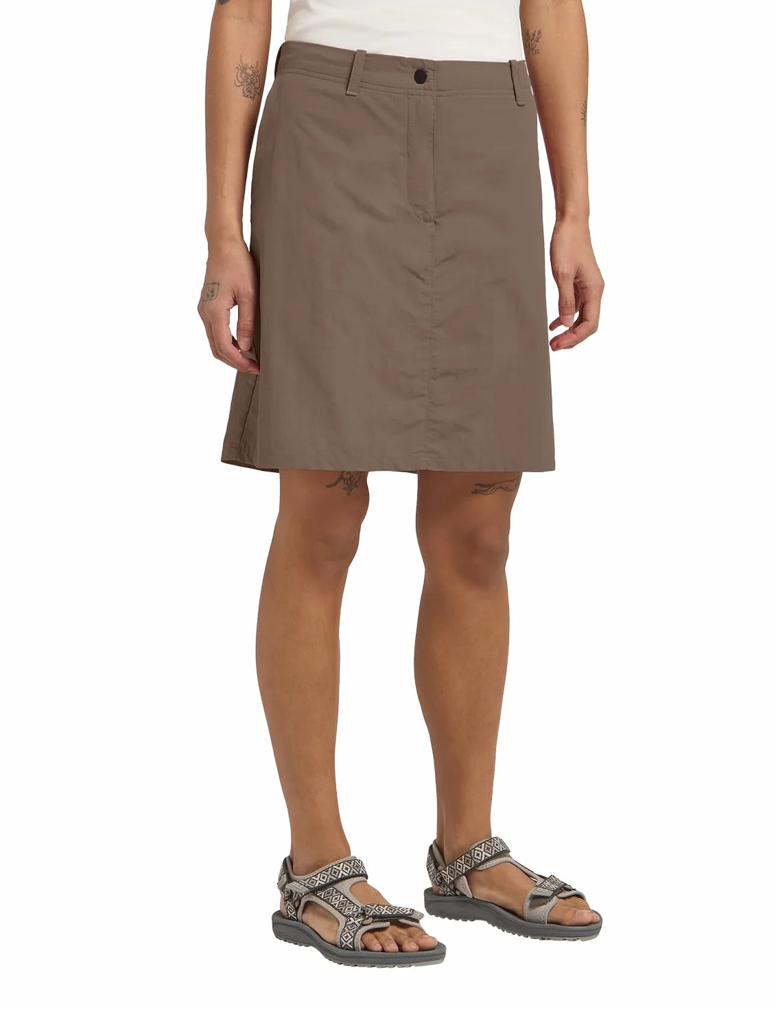 Jack Wolfskin Tihama W Skort damskie Zimna kawa 38