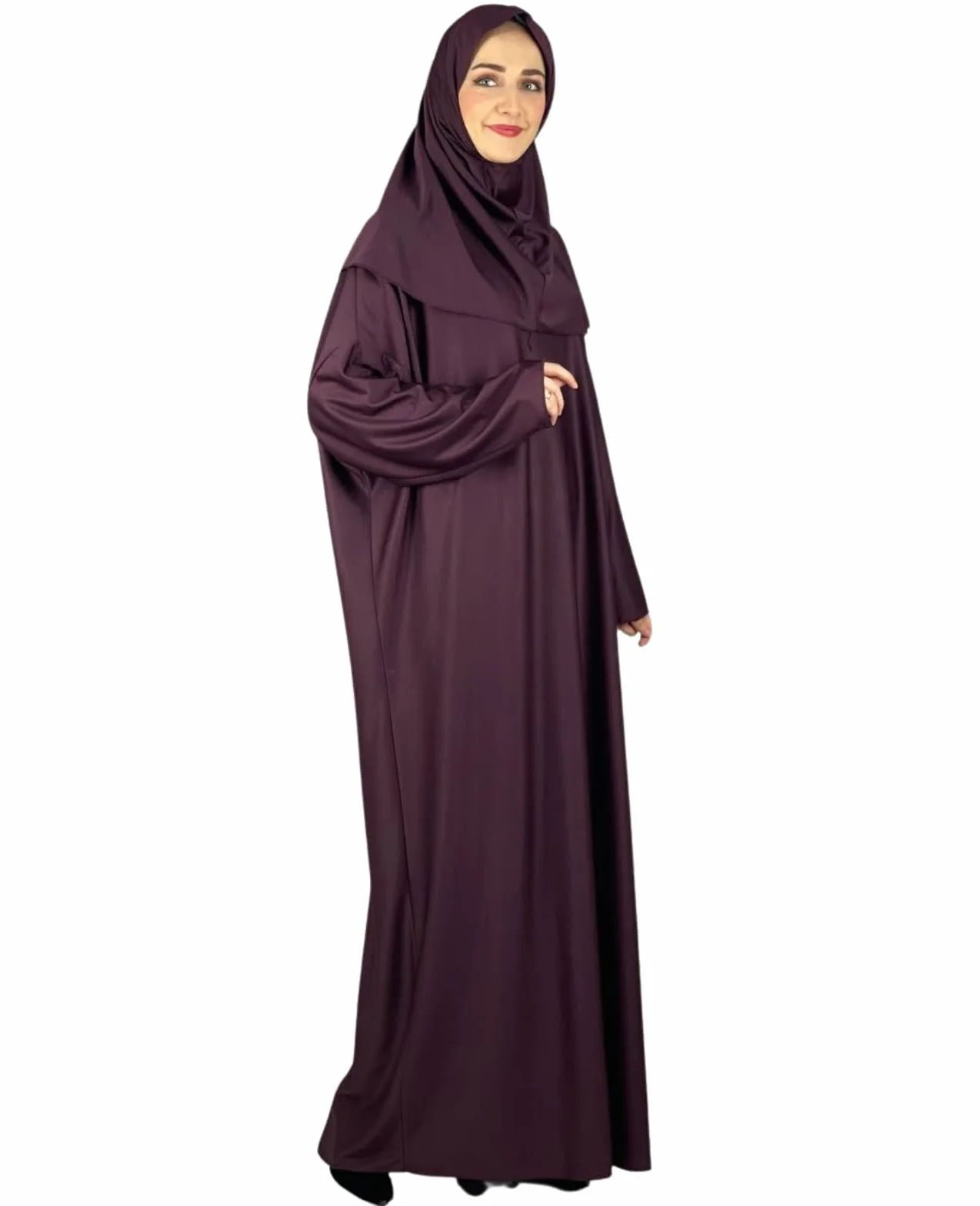 Prien Damska sukienka modlitewna z hidżabem dywan Tasbih muzułmański zestaw islamskie ubrania Abaya Jilbab Dubai Kaftan na Eid Ramadan