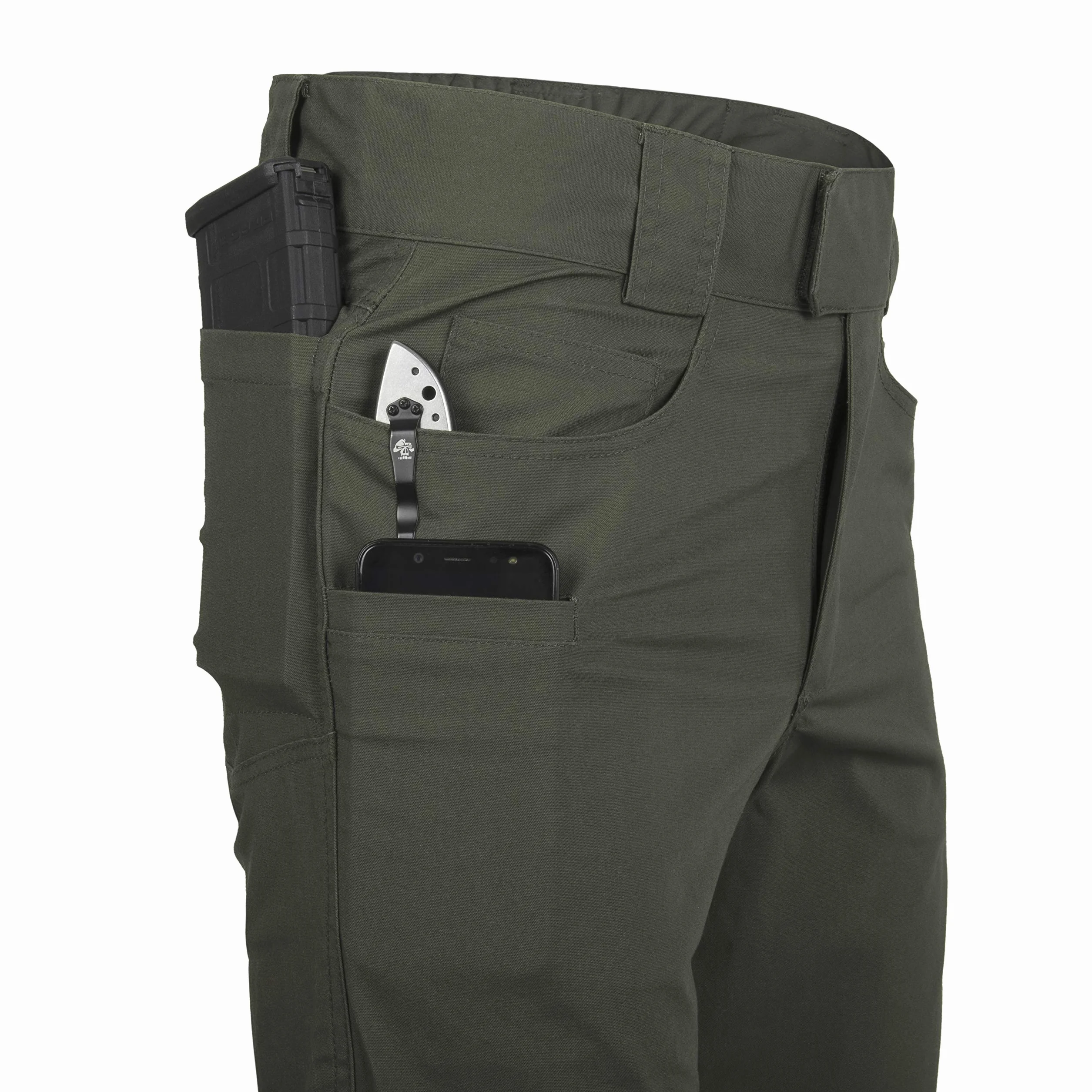 Helikon-Tex GREYMAN Spodnie taktyczne – DURACANVAS spodnie – czarne