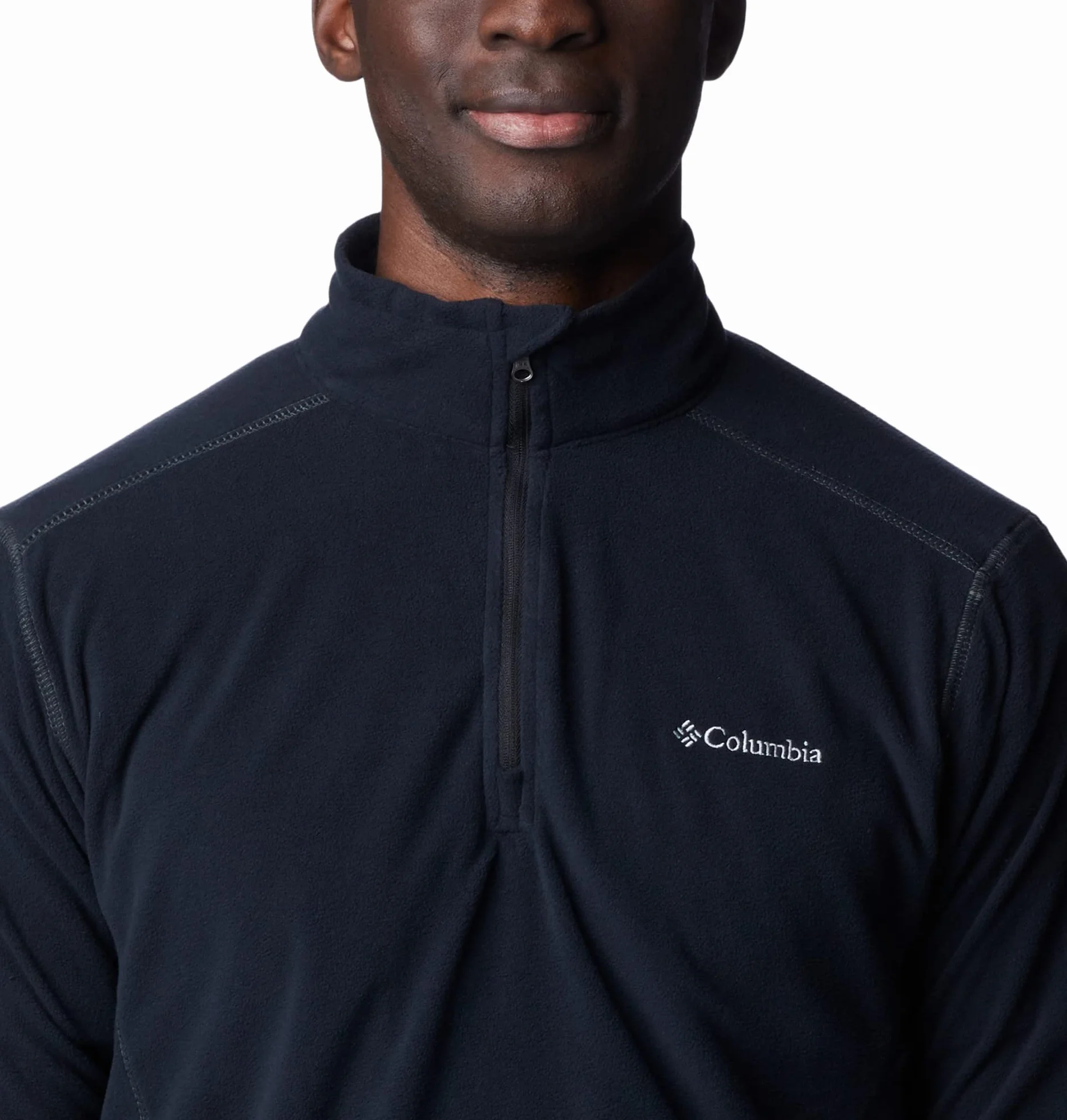 Columbia Klamath Range 2 Half Zip, Bluza Polarowa Mężczyźni, Black, XL