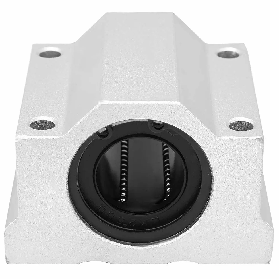 25mm Liniowy Blok Przesuwny i Suwak Liniowy z Liniowym Łożyskiem Kulkowym Aluminium CNC z Anodizacją Powierzchniową