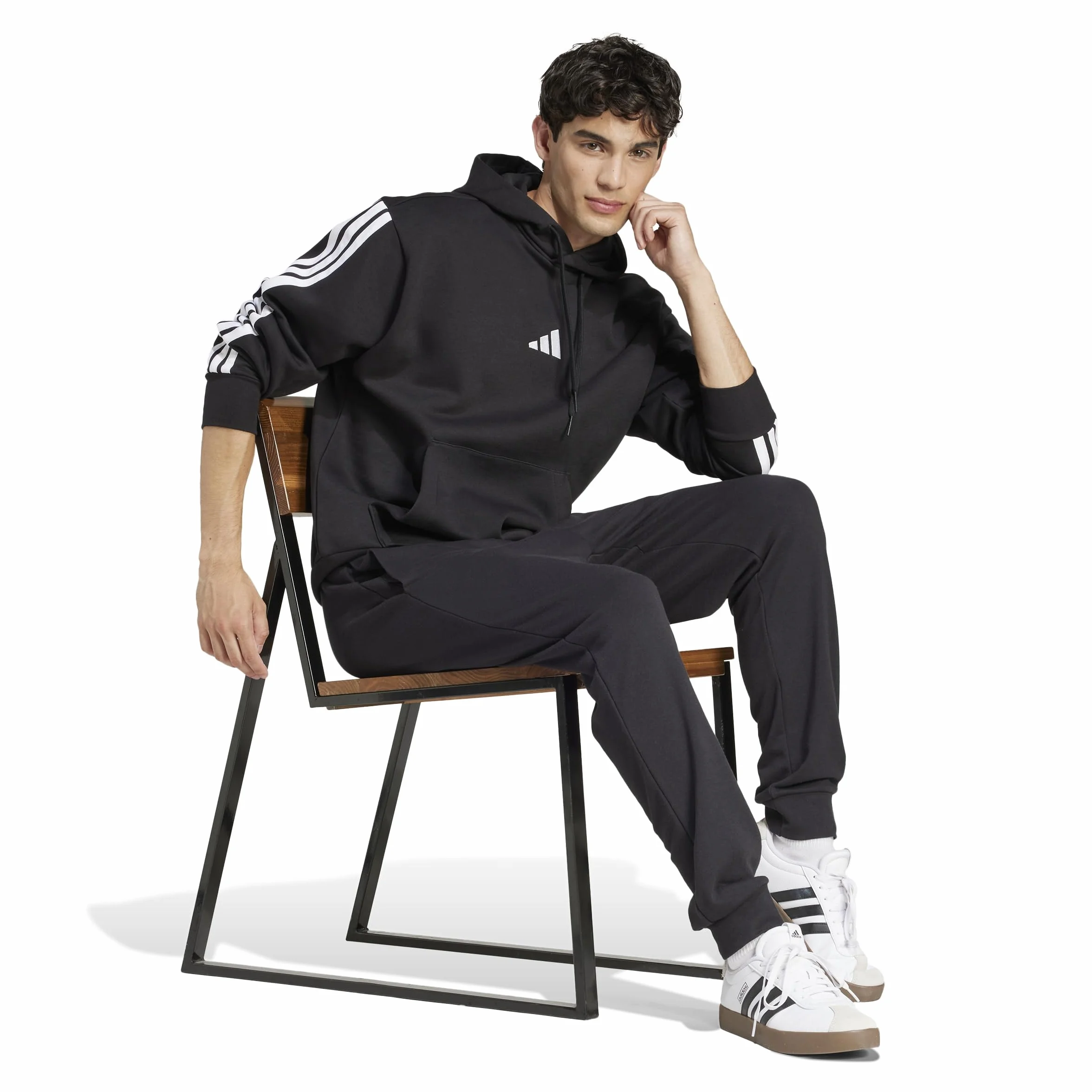 adidas Essentials Feelcozy French Terry Pant - Spodnie golfowe Mężczyźni