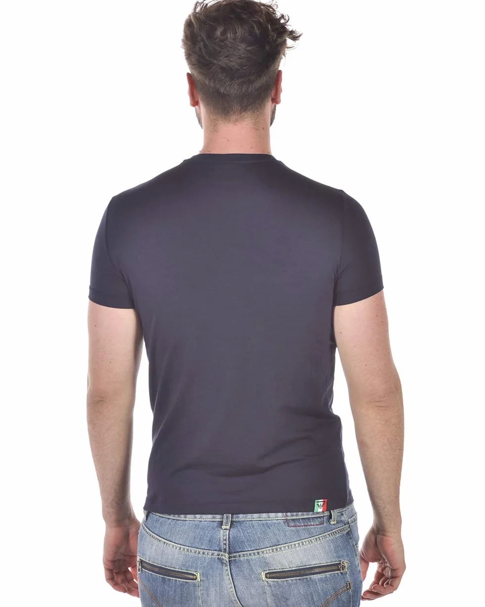 Emporio Armani Koszulka męska Niebieski T-Shirt