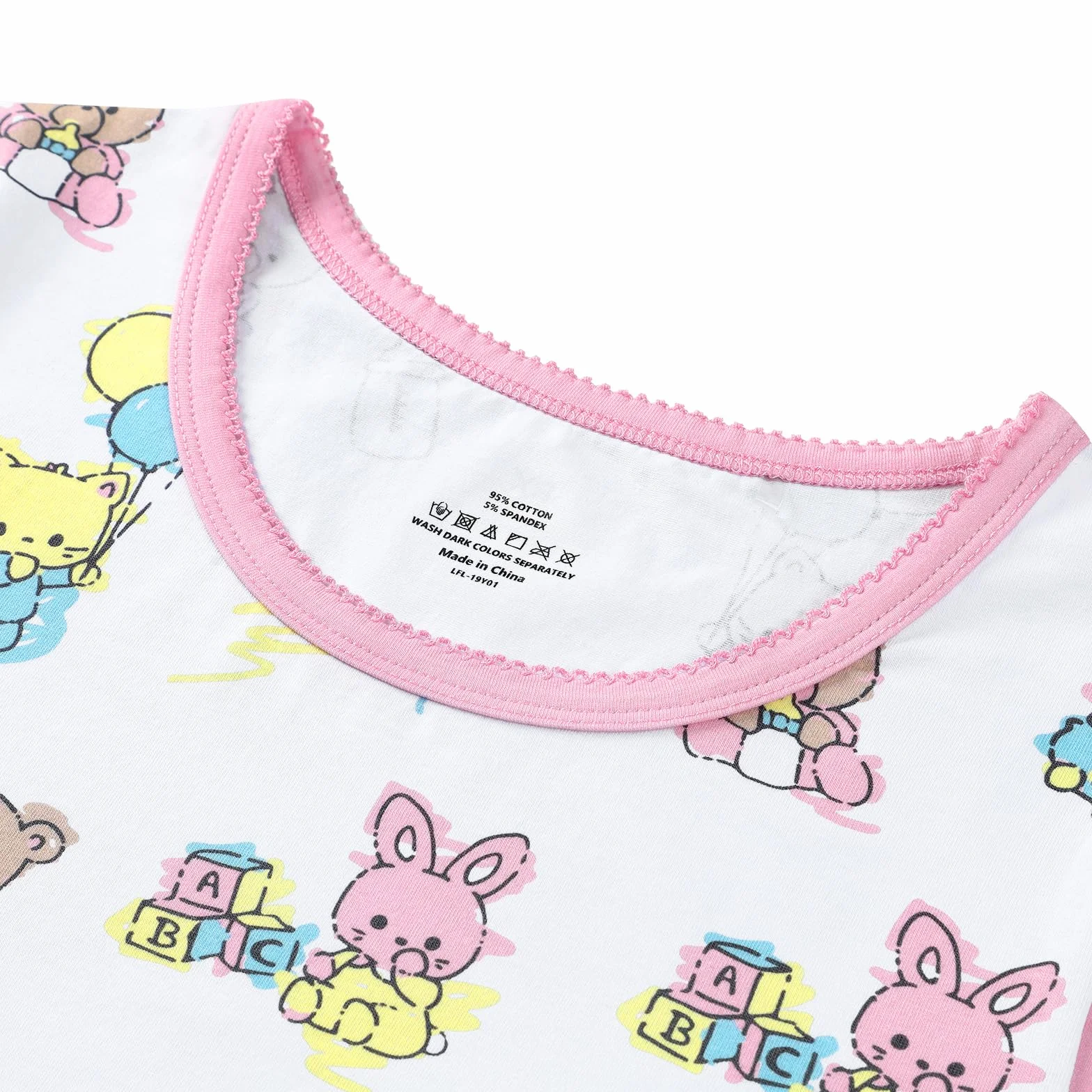 LittleForBig Bawełniane śpioszki Onesie Piżama Bodysuit - Baby Cuties śpioszki