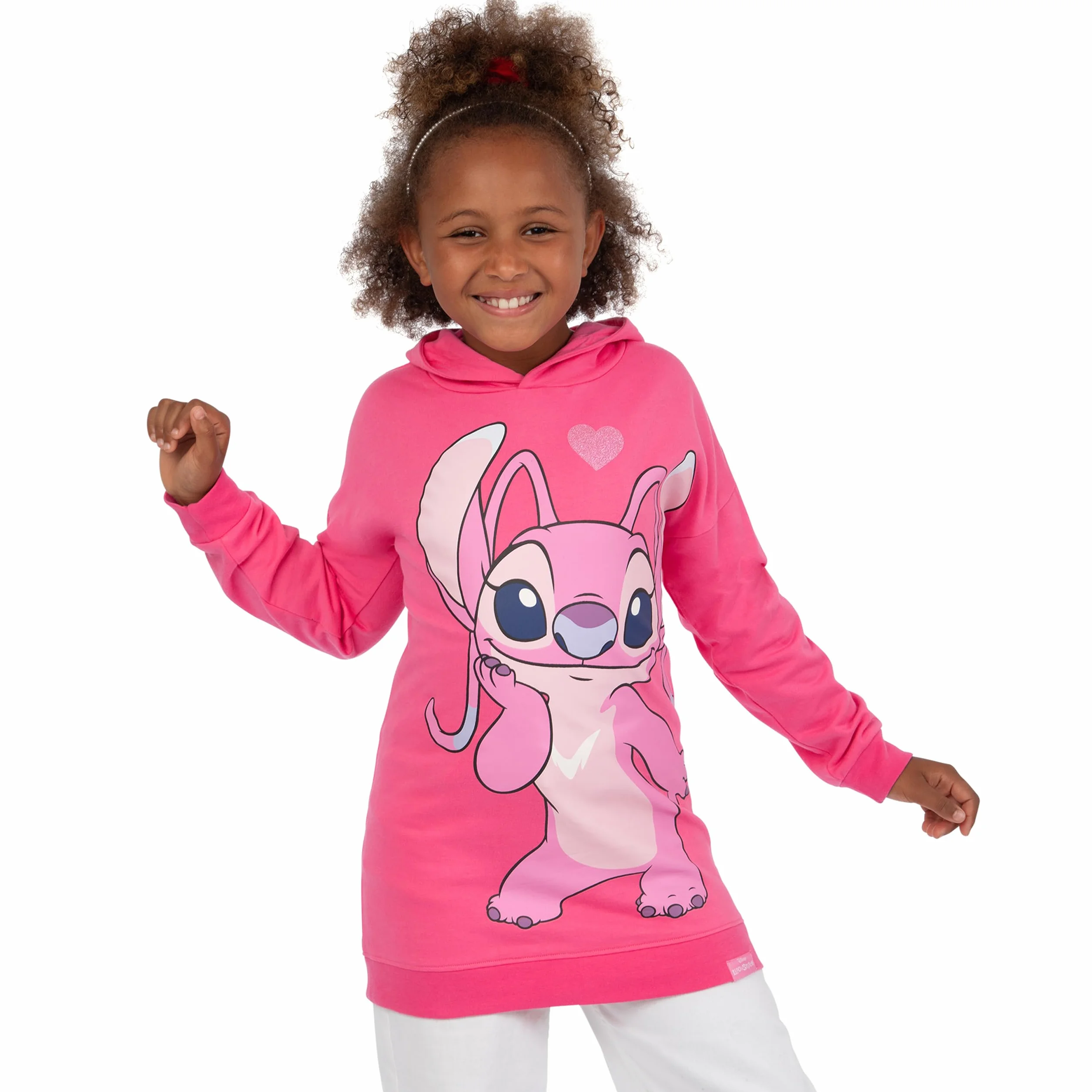 Bluza Disney Stitch Długa Dziewczęca Stitch i Angel Ubrania Dla Dziewczynek