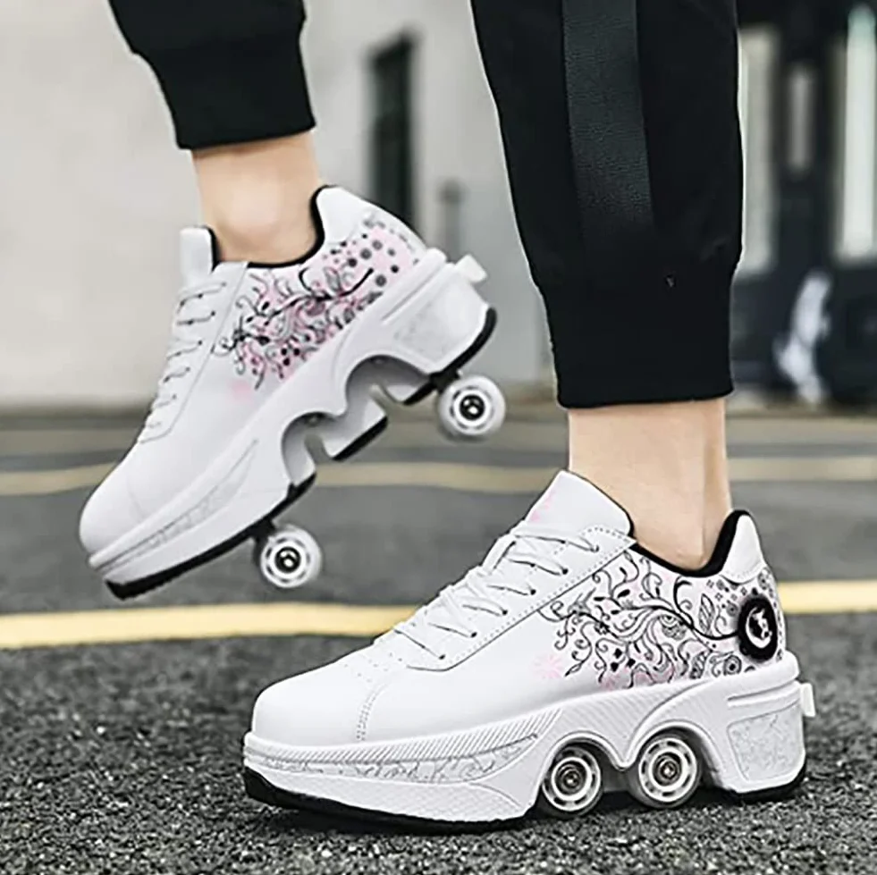 butowrotki, buty dziecięce z wrotkami, buty sportowe, buty do biegania, trampki z wrotkami, dla dziewcząt i kobiet