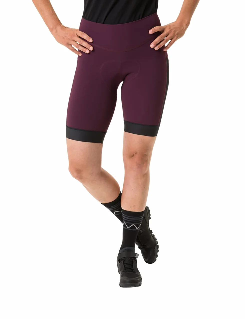 VAUDE Kuro Legginsy Damskie Spodnie