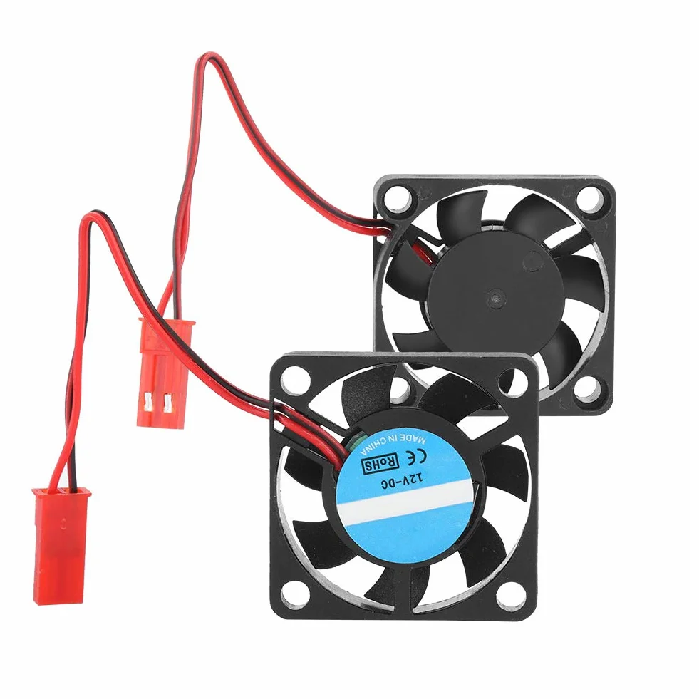 Wentylator drukarki 3D, 30x30x7mm 3007 12V Mini wentylator DC chłodnica, PH2.0 2Pin 12V silnik Mini bezszczotkowy wentylator chłodnicy do akcesoriów do drukarek 3D