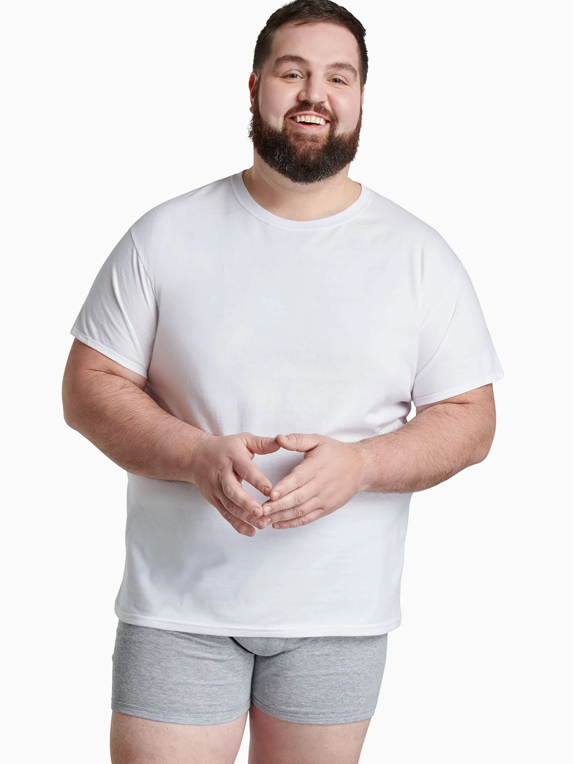 Fruit of the Loom Bokserki męskie Coolzone (różne kolory) (7 sztuk), Big Man - 7-pak - czarny, XXL