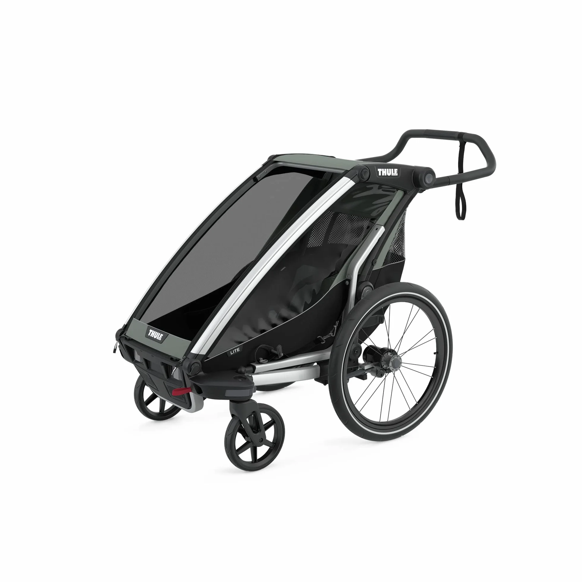 Przyczepka rowerowa THULE Chariot Lite Single kolor Agave