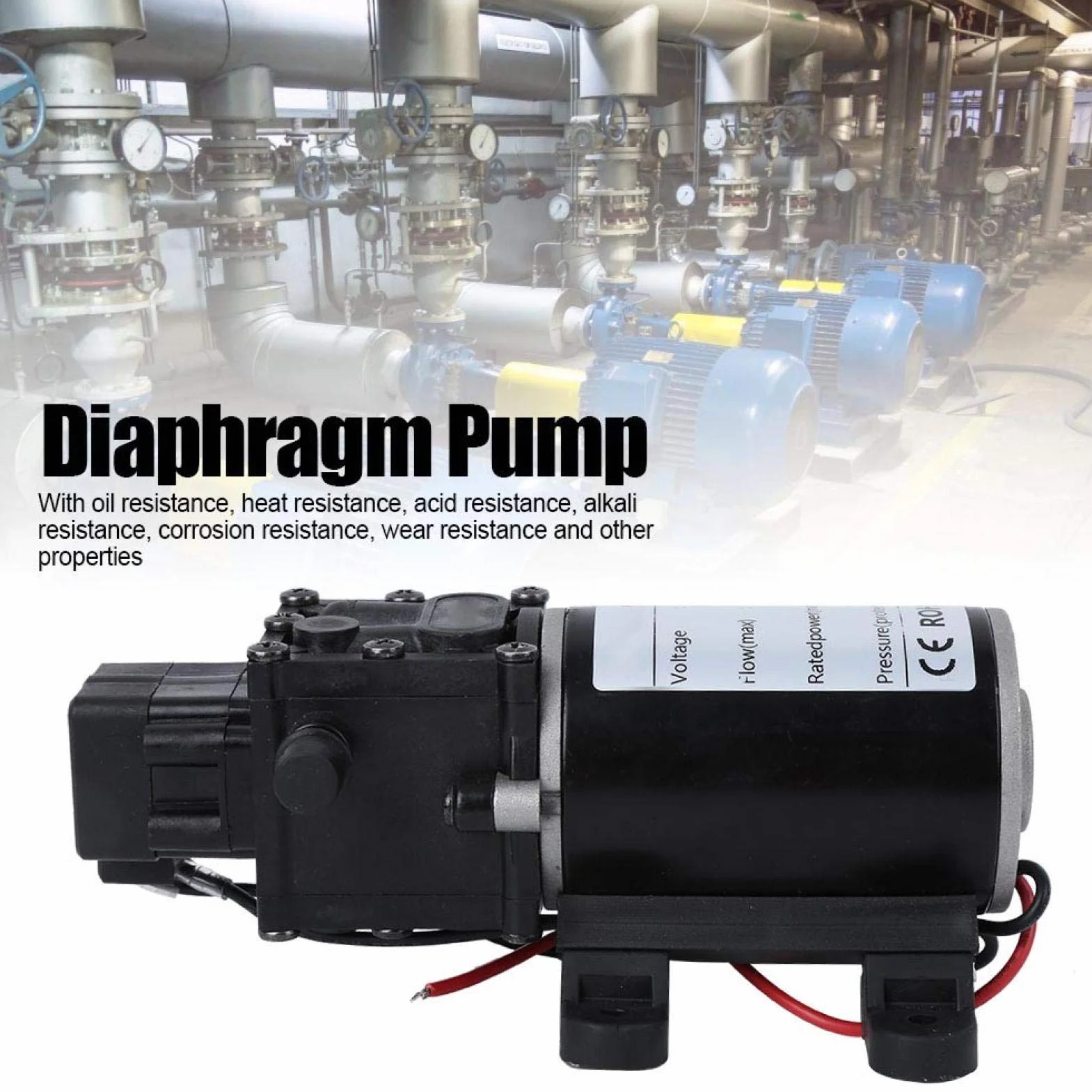 Membranowa pompa wodna, inteligentna pompa membranowa pompy, rozpylacz wody w pompie natryskowej do domu(18V motor)