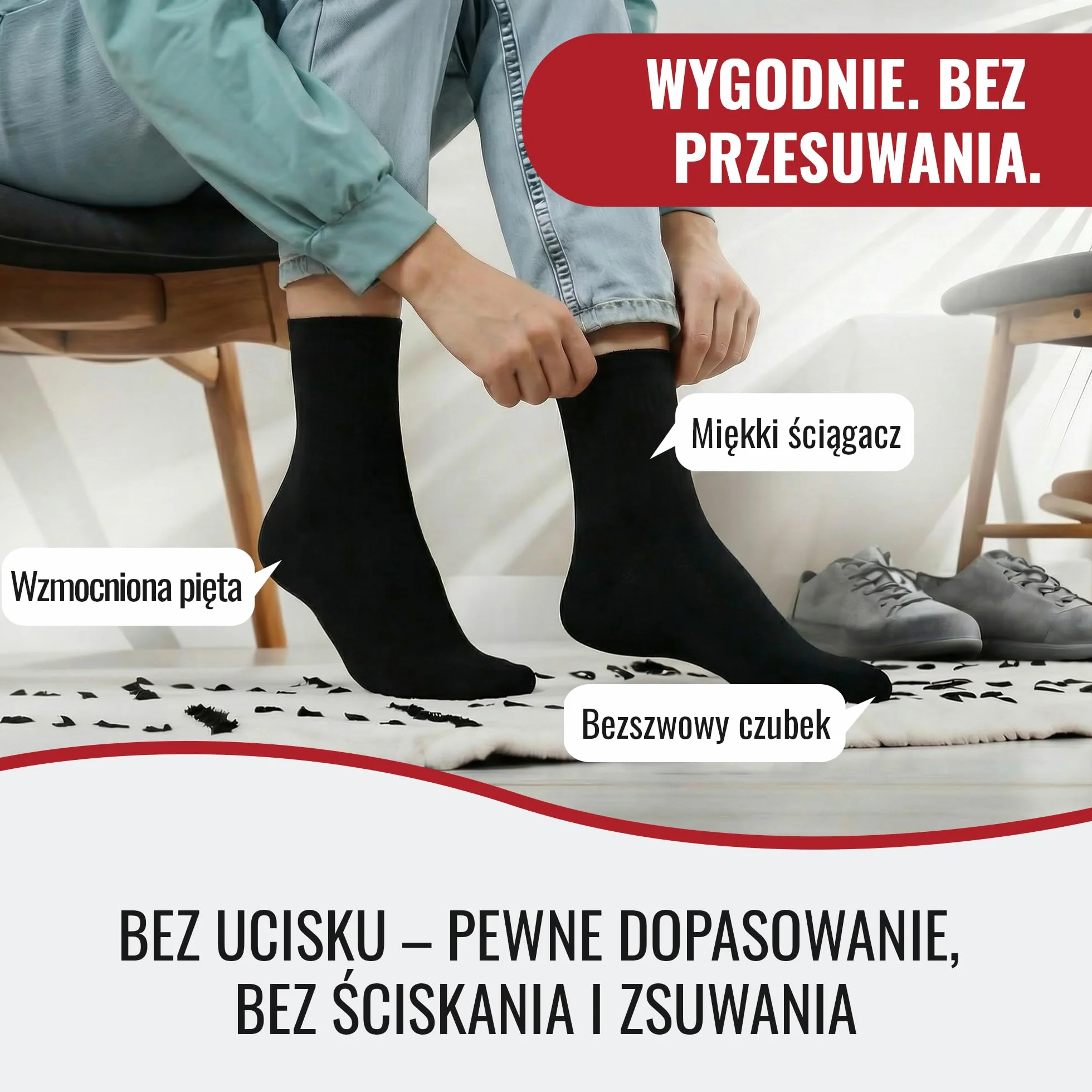 Mat & Vic's skarpety męskie bawełniane czarne i kolorowe, 5–10 par, dla kobiet i mężczyzn, eleganckie, na co dzień i do pracy, rozmiary 35-38, 39-42, 43-46, 47-50