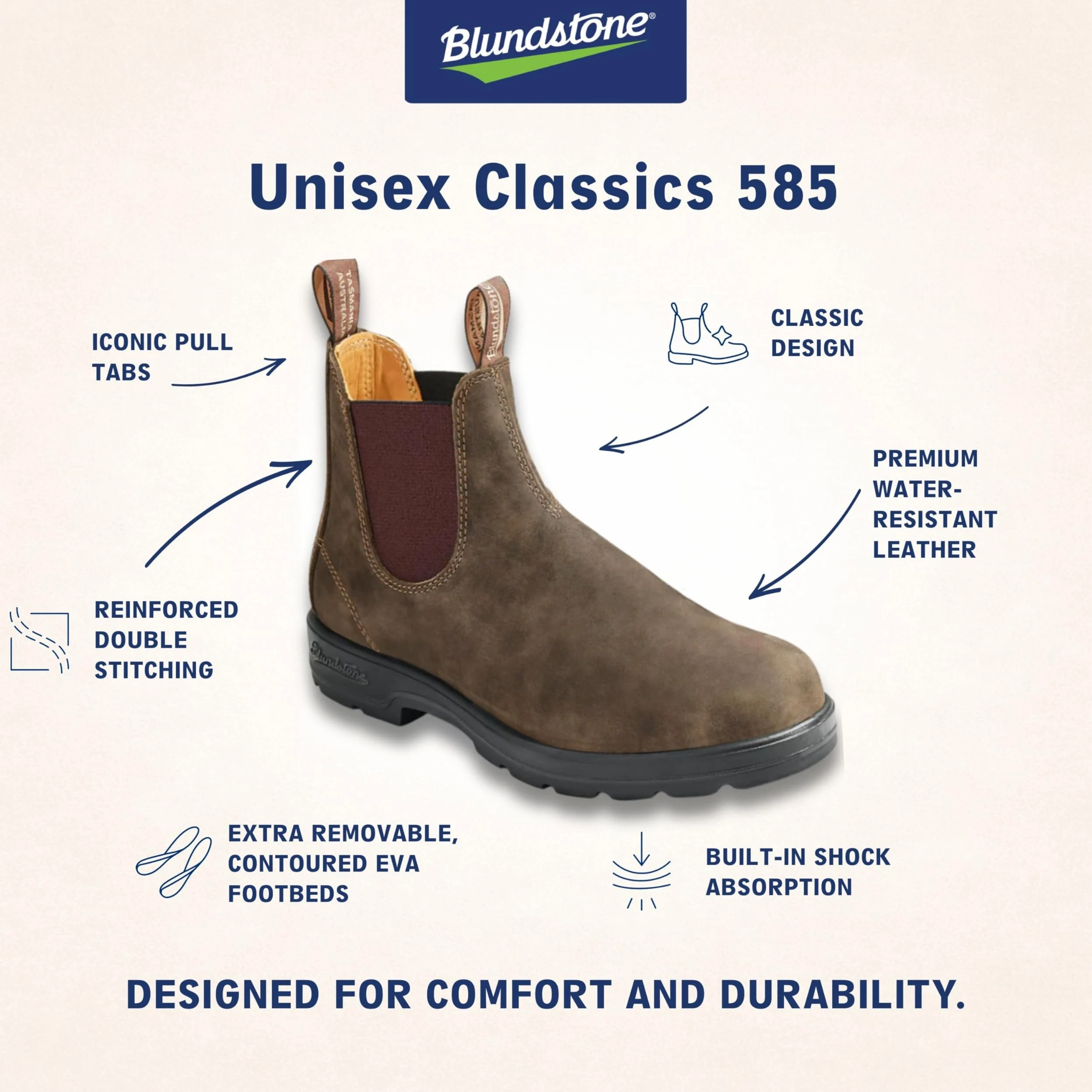 Blundstone Classic Comfort 585 - Botki damski