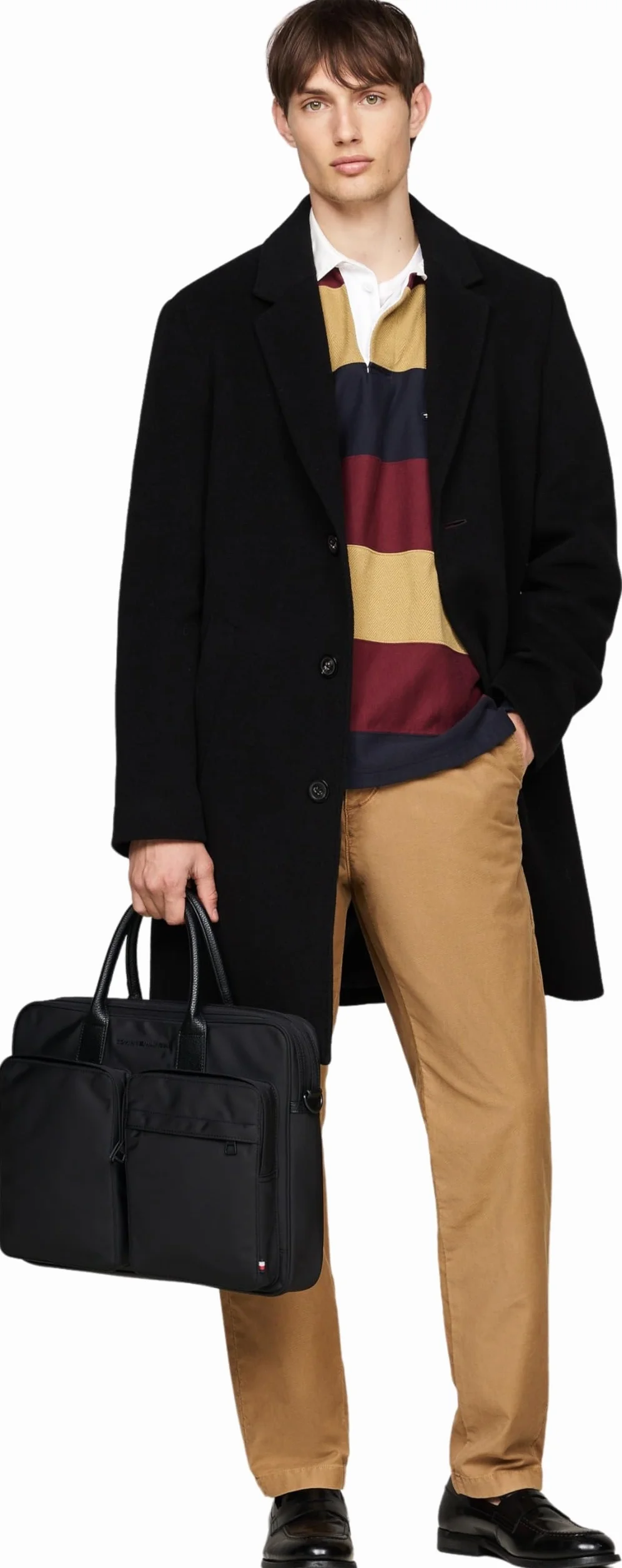 Tommy Hilfiger Torba na komputer TH Repreve AM0AM12687 Czarny