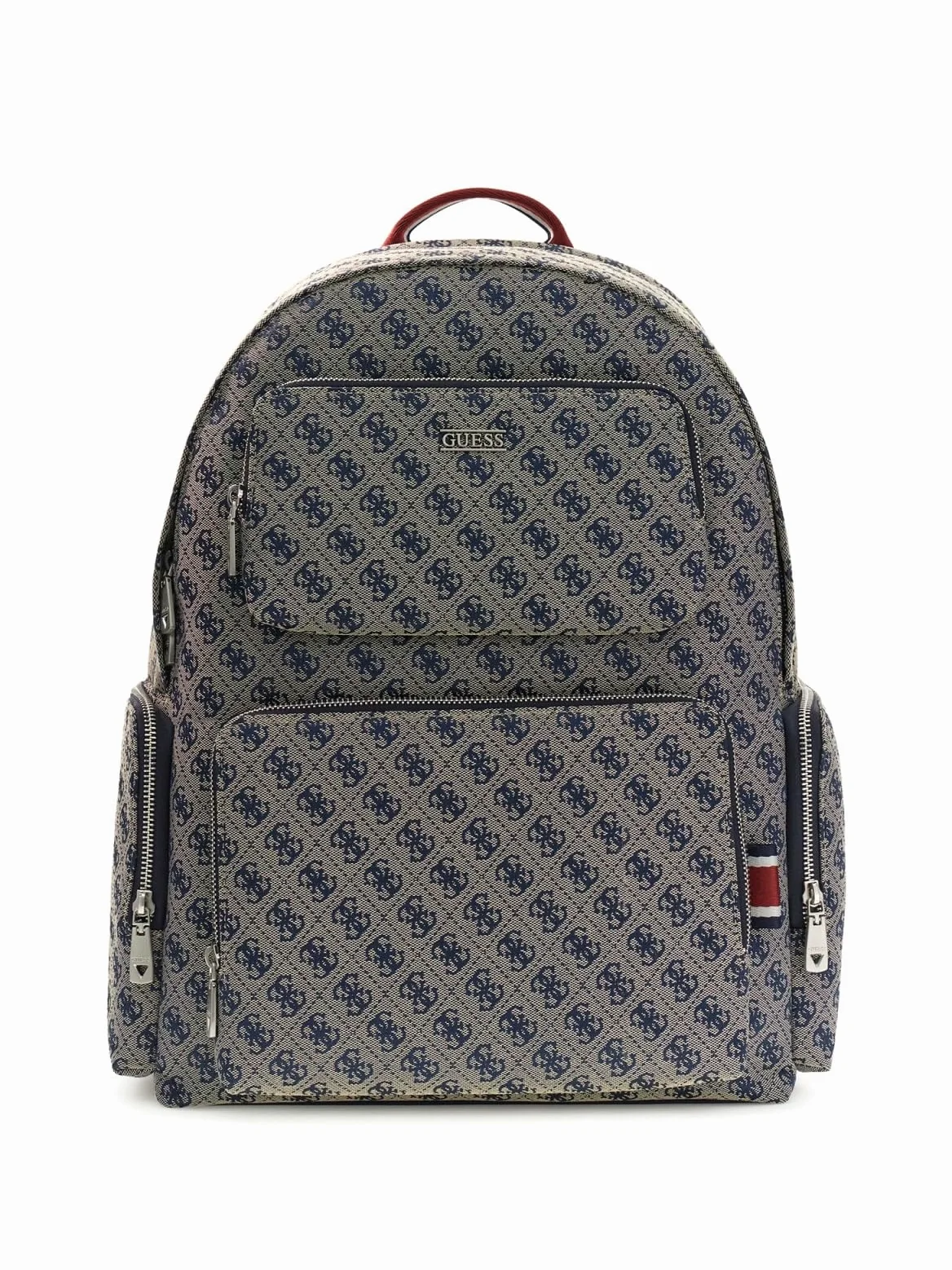 GUESS Plecak męski Boston, Piasek/niebieski, 30x14x43, Plecak