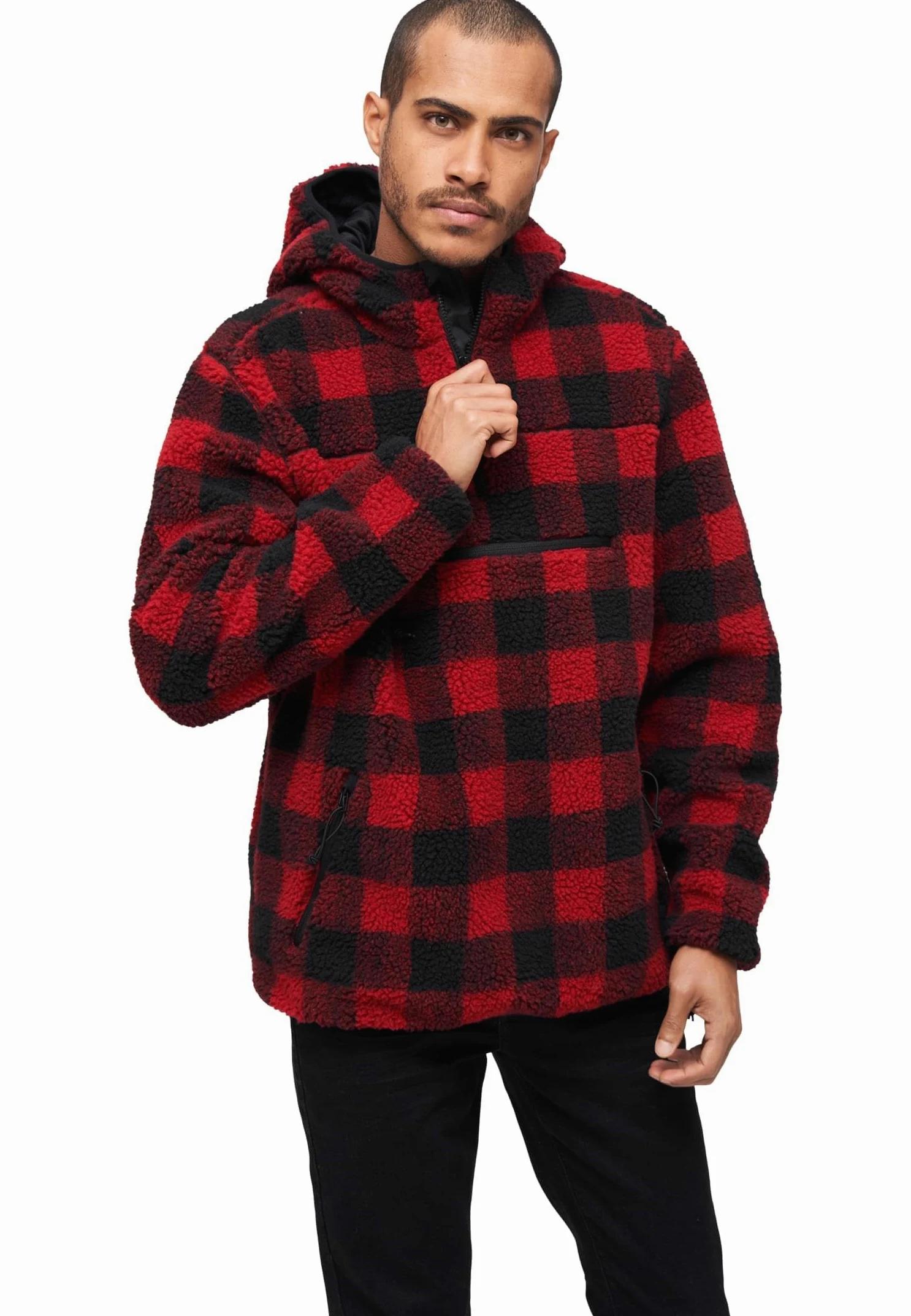 Brandit Sweter Mężczyźni Teddyfleece Worker Pullover