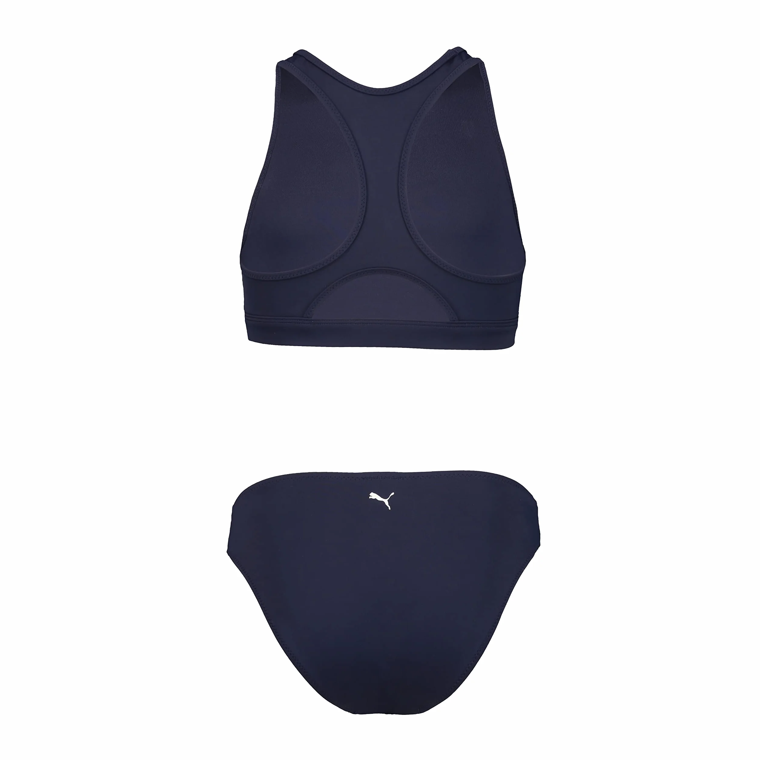 Puma Dziewczynki Racerback Zestaw Bikini Granatowy 164