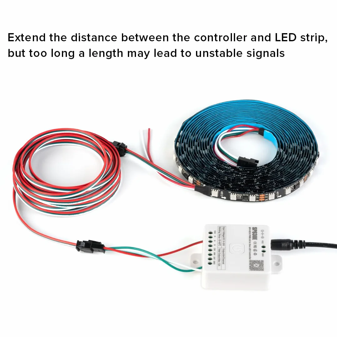 BTF-LIGHTING 3 piny 20AWG JST SM LED złącze 5 sztuk/opakowanie żeńskie złącze męskie z kablem 2 m do WS2812B WS2811 WS2811 WS2814 SK6812 FCOB WS2811 IC Bezszwowa taśma LED, kontroler drutu