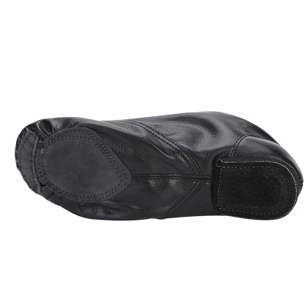 Alomejor buty jazzowe PU elastyczne Slip-On dla dorosłych