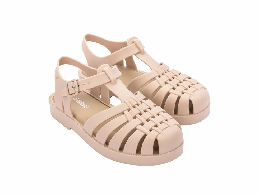 melissa Mel Possession Inf, Płaskie Sandały Unisex Dziecko, Różowy kolor, 32 EU