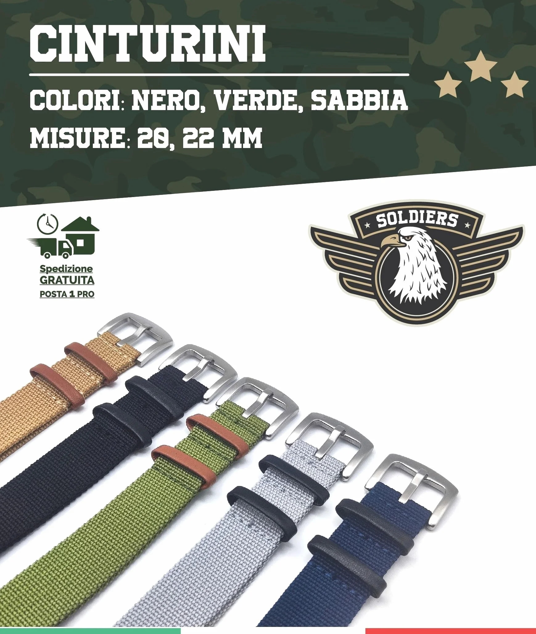 Pasek do zegarka Nato G10 khaki field kompatybilny z Hamilton wojskowy skórzany nylon 20 22 mm zielony czarny piaskowy niebieski szary vintage