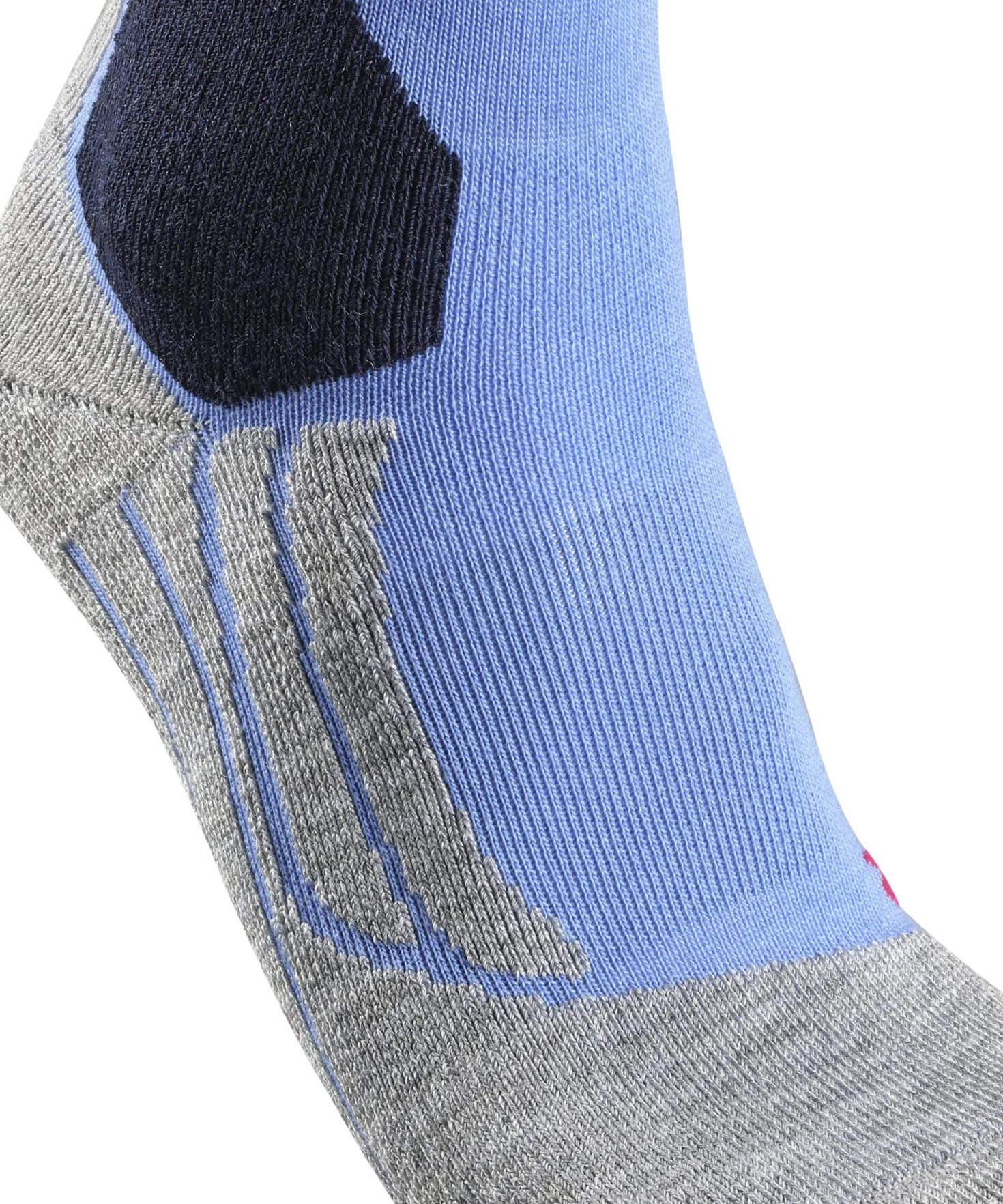 FALKE Kobiety Skarpety narciarskie SK2 Intermediate W Kh Wełna ciepłe grube 1 Para, Niebieski Blue Note 6545, 37-38