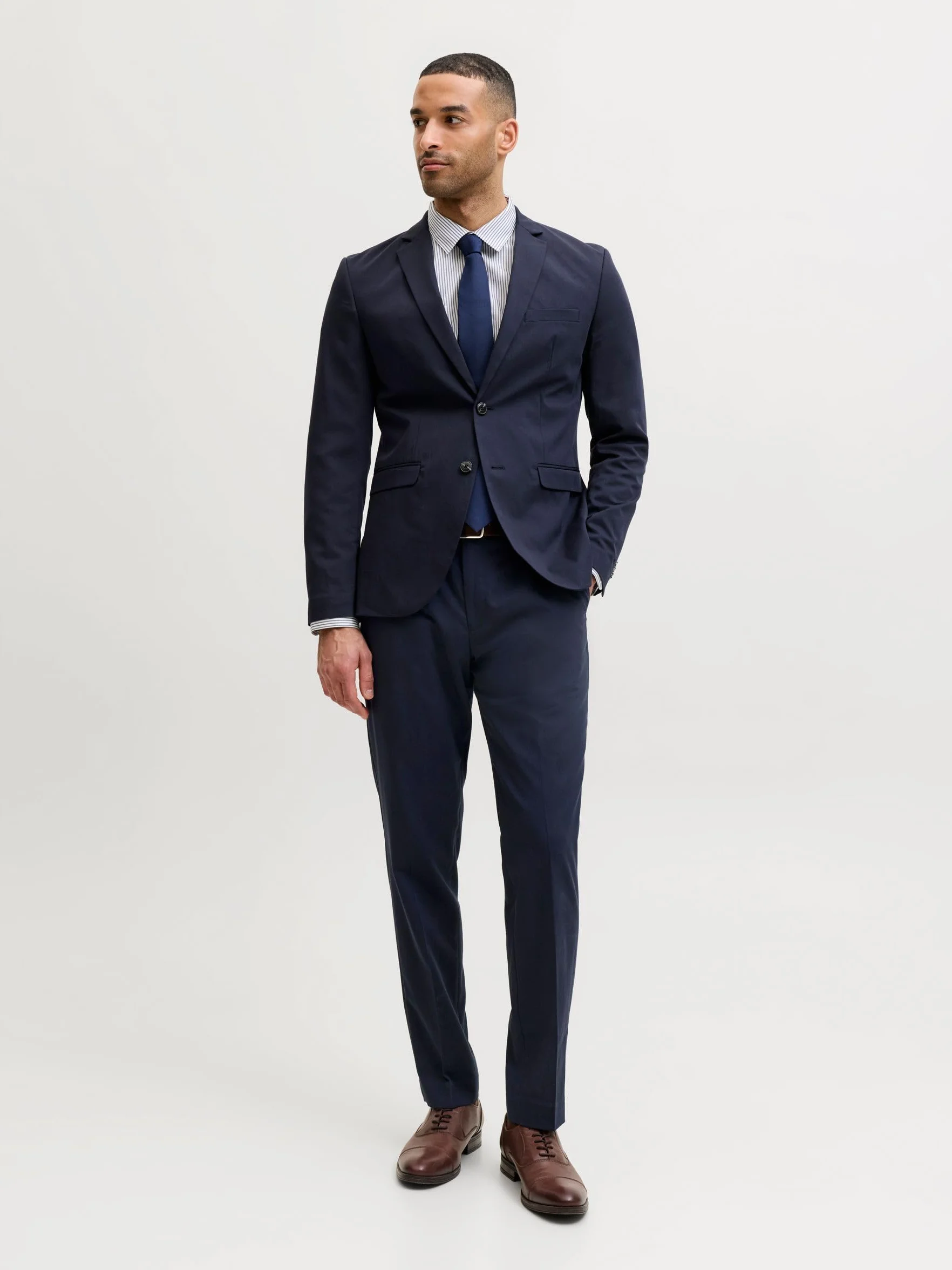 JACK & JONES jprfranco suit noos Garnitur Mężczyźni granatowy 56