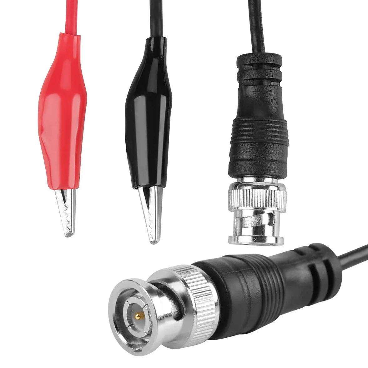 2 szt. Sonda testowa oscyloskopu - 2 szt. P1011 BNC Q9 podwójny klips krokodylkowy drut testowy do oscyloskopu