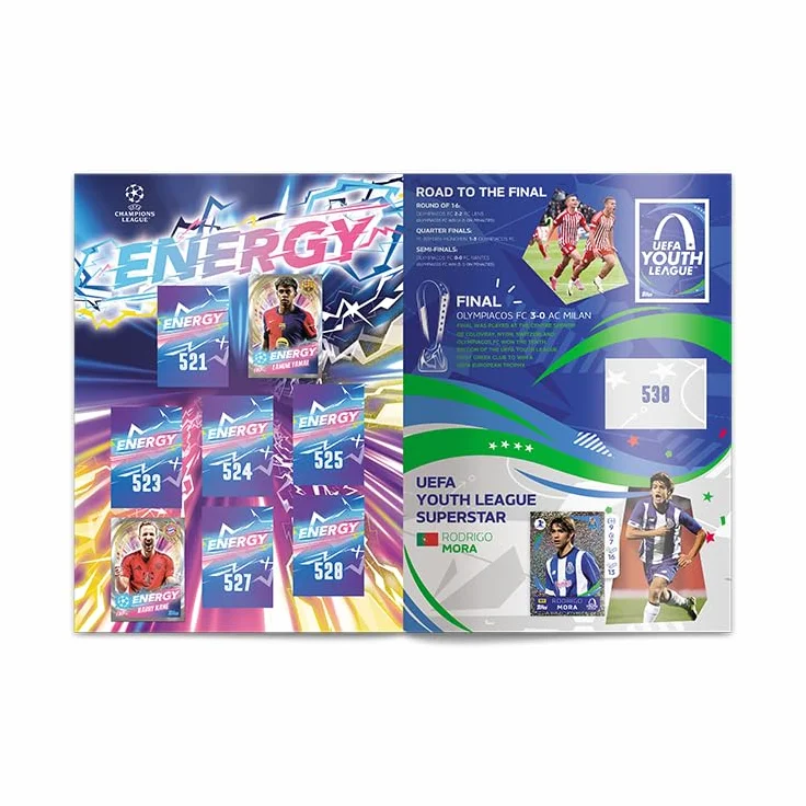 Topps Naklejka UEFA Champions League 24/25 – album na sztywny album – wyłącznie online