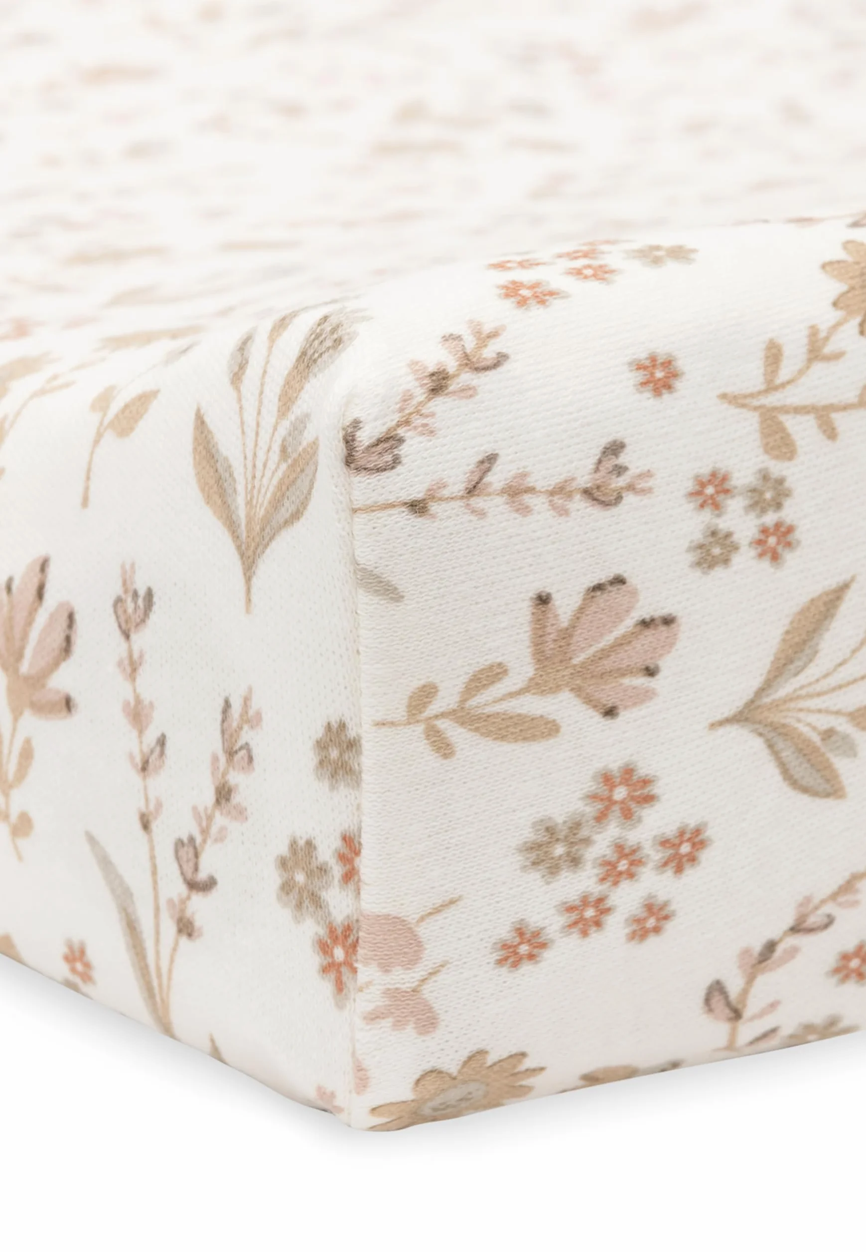 Jollein Poszewka na poduszkę do przewijania z dżerseju – Bloomy – 50 x 70 cm – 100% bawełna – certyfikat Öko-Tex – poszewka na poduszkę