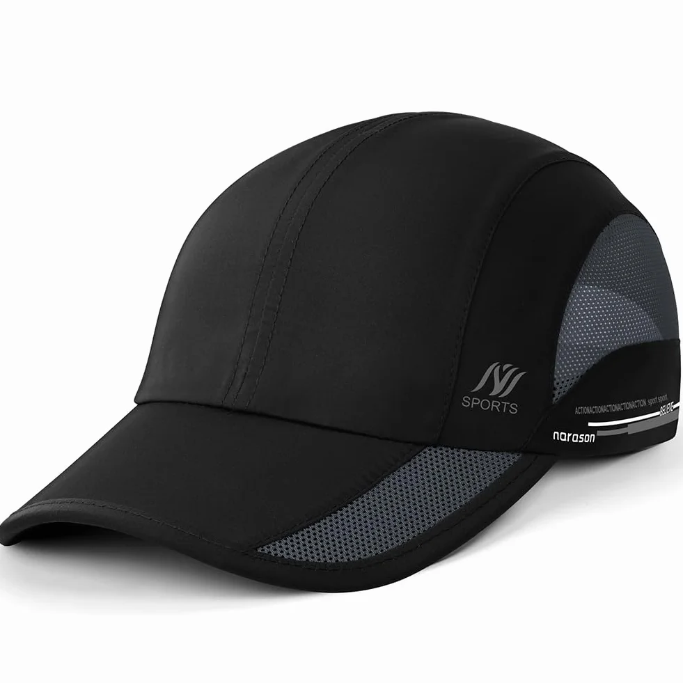 Basecap Unisex składana czapka baseballowa dla mężczyzn i kobiet, regulowana czapka na lato z daszkiem, ochrona przed słońcem, czapka baseballowa z siateczki, kapelusz przeciwsłoneczny do