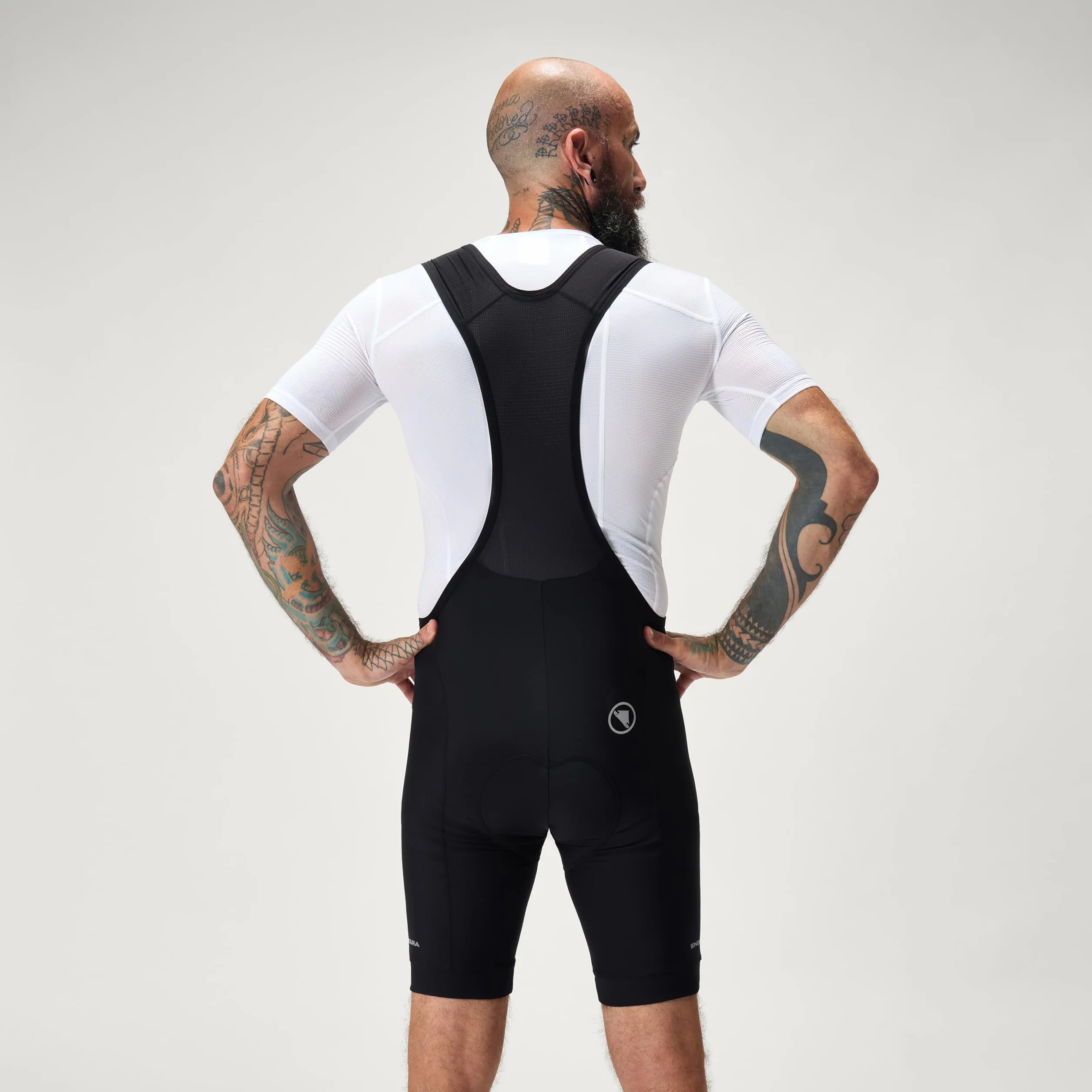 Endura Xtract Gel Cycling Bibshorts II Padded Long Distance Moisture Wicking Men's