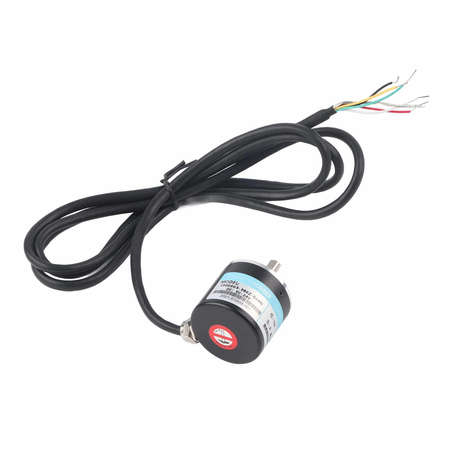 ABZ trójfazowy enkoder fotoelektryczny DC 5-24 V 3000-6000 obr./min enkoder wału stałego do inżynierii samochodowej (360 Hz)