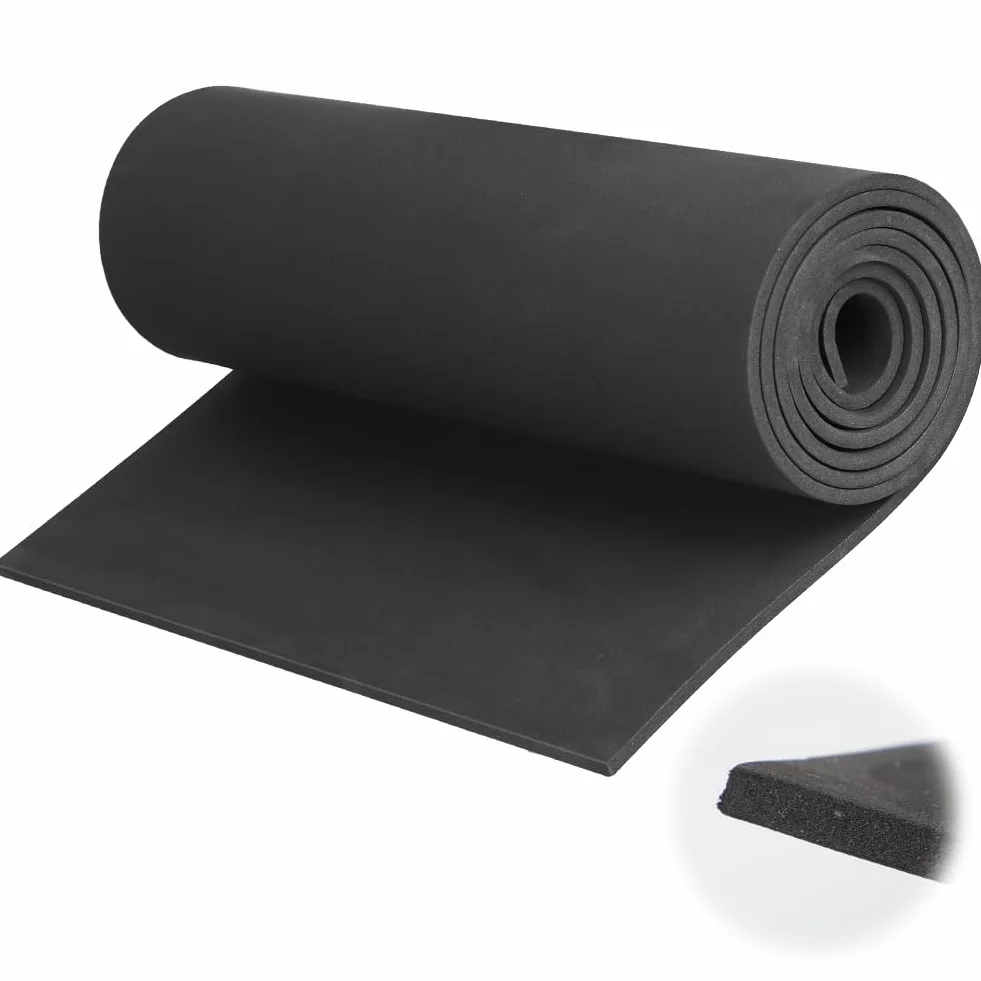 DASIAUTOEM Roll Eva pianka do cosplay, duża pianka EVA, płyta piankowa, do kostiumu, rzemiosła artystycznego, majsterkowania, projektów "zrób to sam" (czarna, 2 mm)