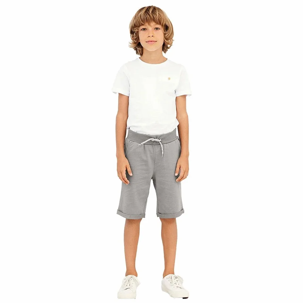 NAME IT Shorty Chłopcy Long Swe Shorts Unb F Noos