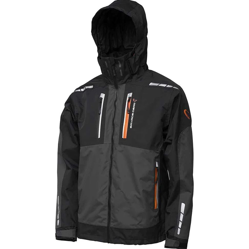 Savage Gear WP Performance kurtka wędkarska kurtka przeciwdeszczowa, czarny, l