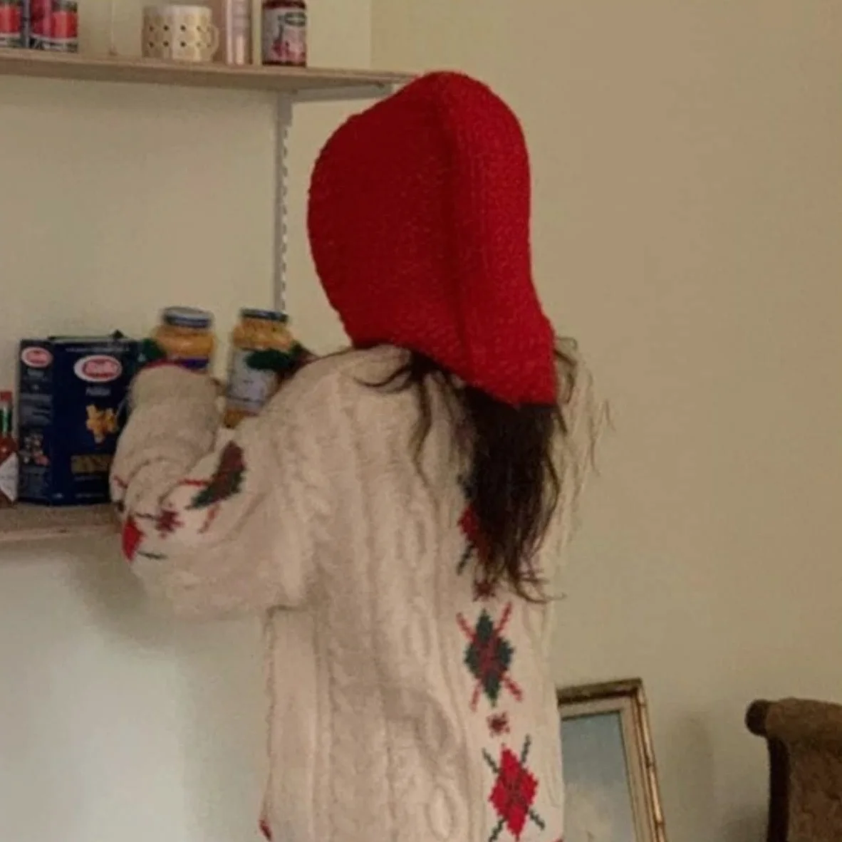 Czapka Beanie Czapka Zimowa Damska Dzianinowa Traper Wiatroszczelna Bomberka Kolarstwo Z Klapką Na Uszy (beżowa Jeden Rozmiar)