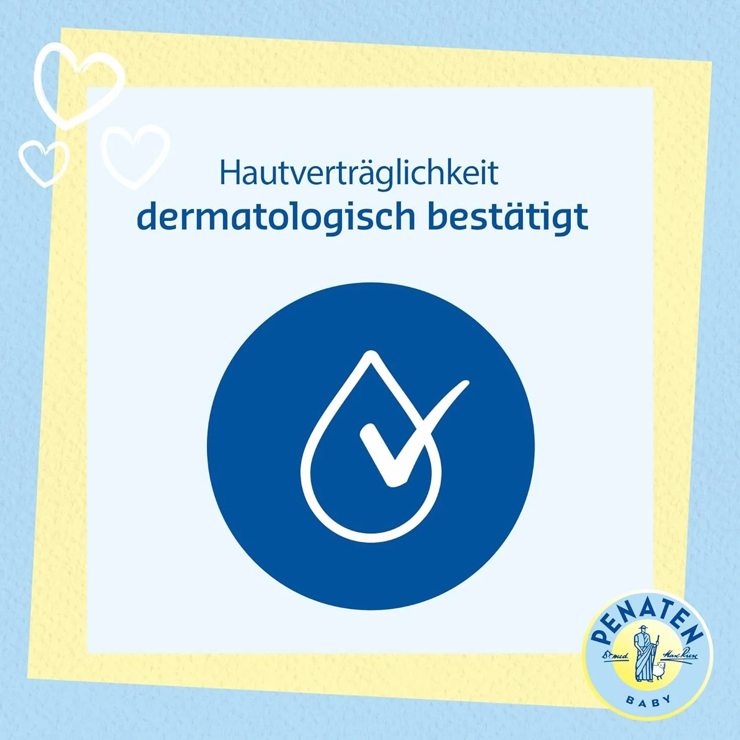 Penaten Naturalny puder dla niemowląt z aloesem i witaminą E (1 x 100 g) – chroni wrażliwą skórę, wchłania wilgoć i utrzymuje skórę suchą – potwierdzony dermatologicznie, 99% składników naturalnego