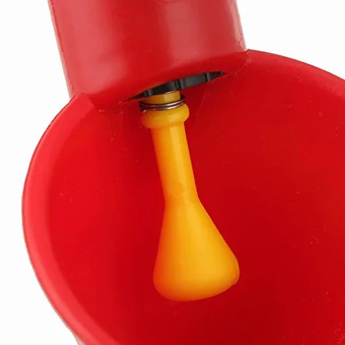 10 szt. Automatyczne poidła dla drobiu z kurczaka Plastikowa miska na wodę z kurczaka Poidła dla drobiu Poidełko dla kurczaków Podajnik wody dla ptaków dla ptaków Przepiórka Gołąb Kurczak