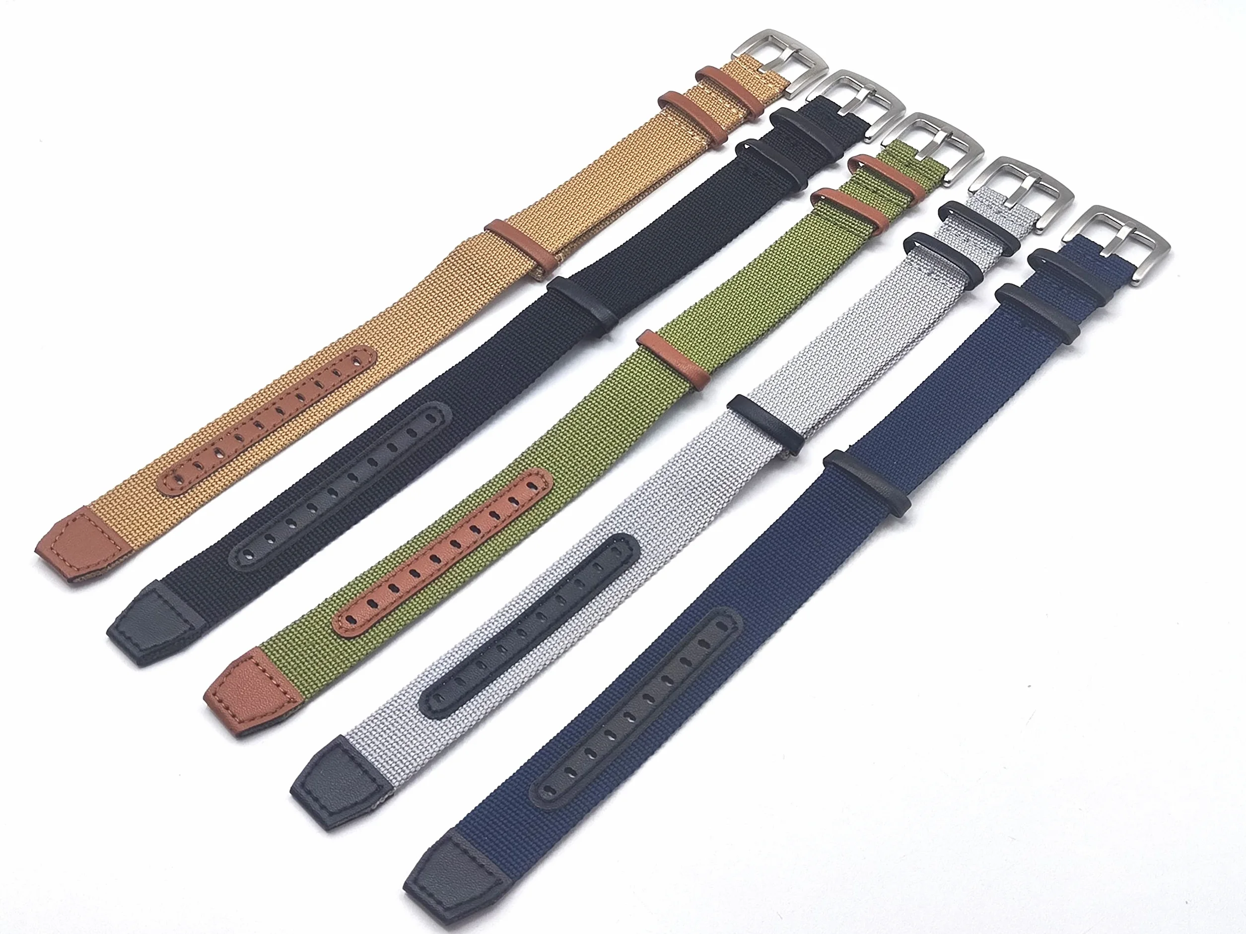 Pasek do zegarka Nato G10 khaki field kompatybilny z Hamilton wojskowy skórzany nylon 20 22 mm zielony czarny piaskowy niebieski szary vintage